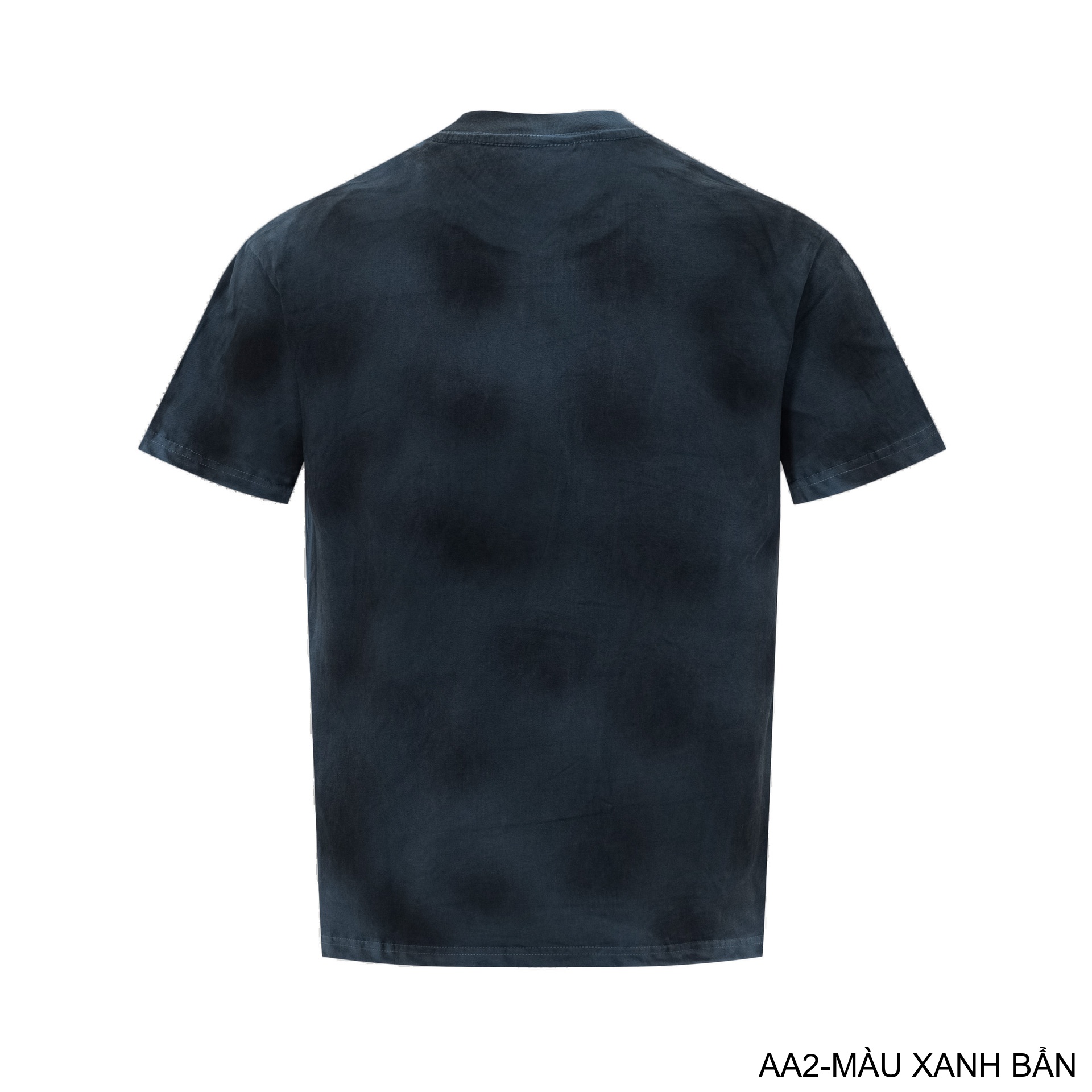 AA2 - Áo thun nam cổ tròn tay ngắn phong cách retro streetwear, chất cotton mềm, dáng rộng, màu Xanh Bẩn & Đỏ Bẩn_thumbnail_33