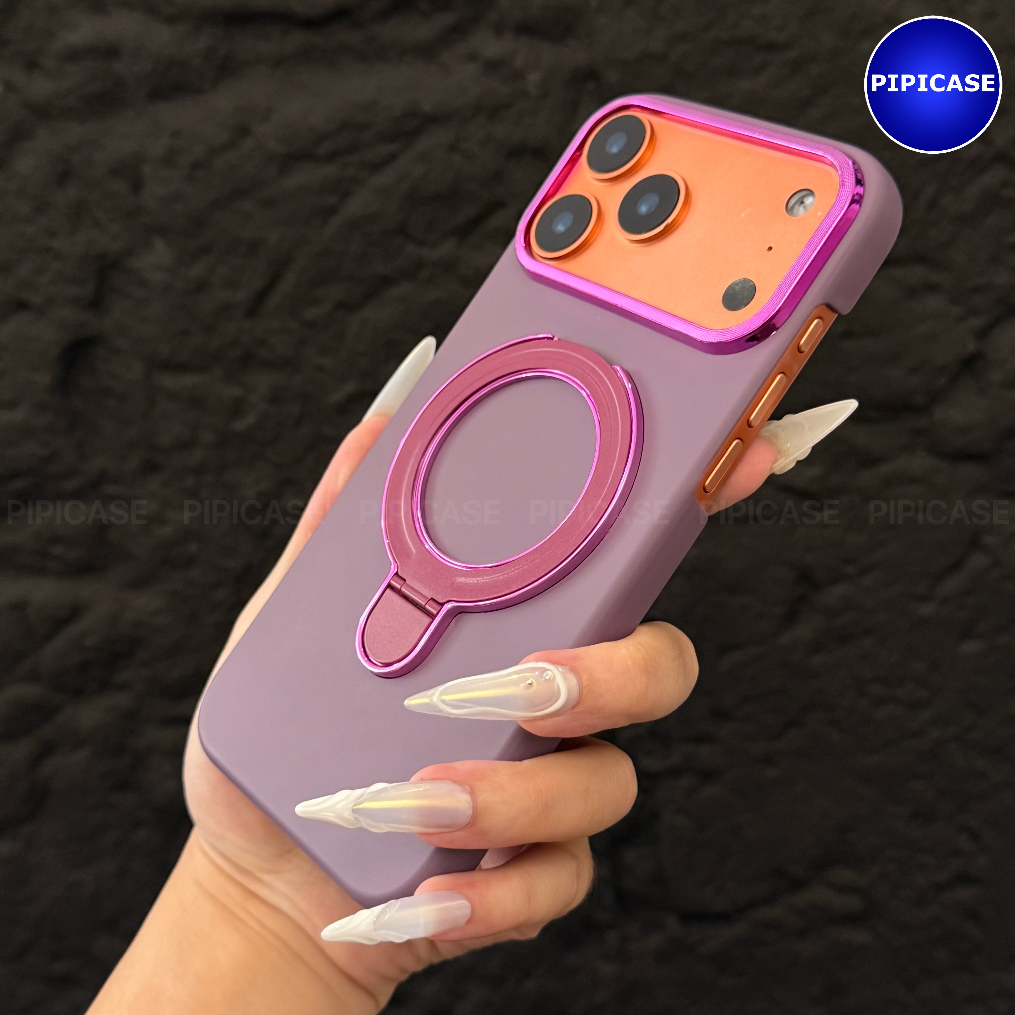 Ốp Lưng iPhone 17 Pro Max - Titan Force - Tím_thumbnail_4