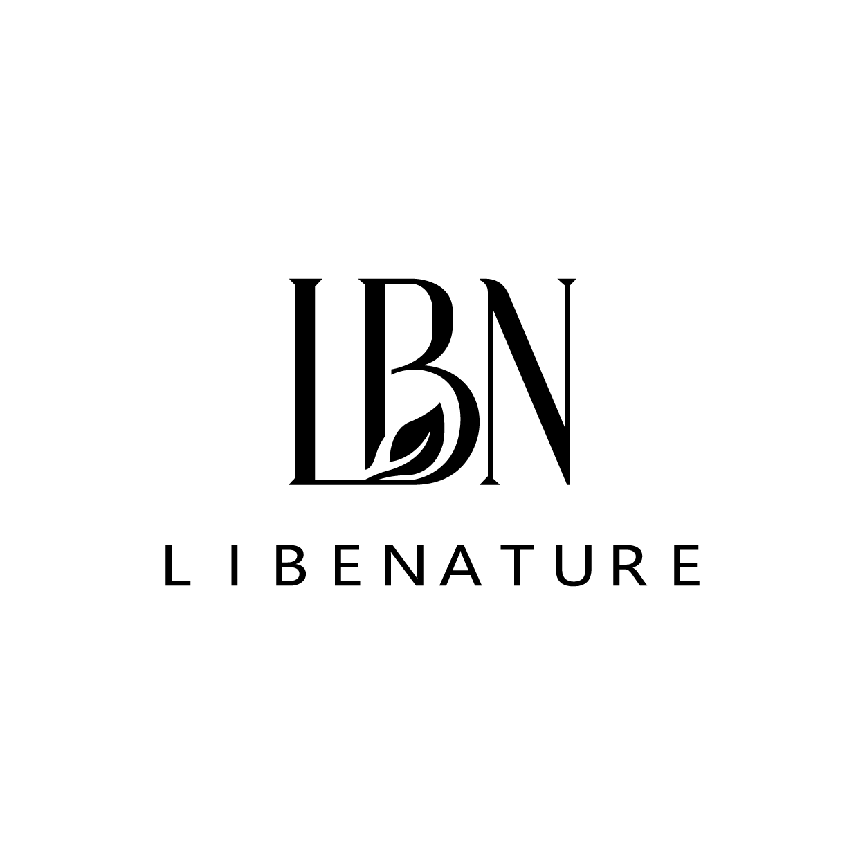 LIBENATURE LOGO ÂM BẢN ĐEN