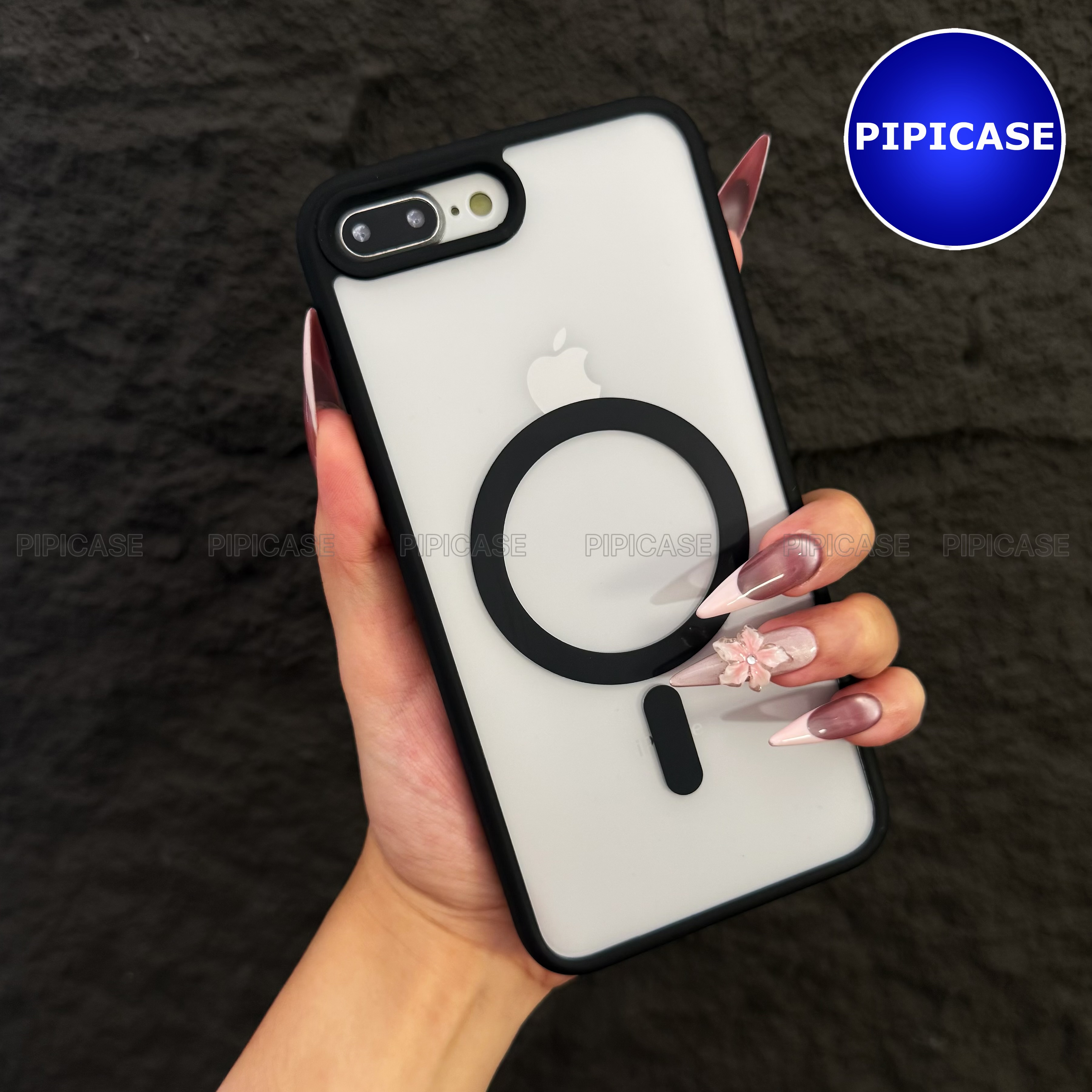 Ốp Lưng iPhone 7 Plus / 8 Plus - Chic - Đen_thumbnail_5