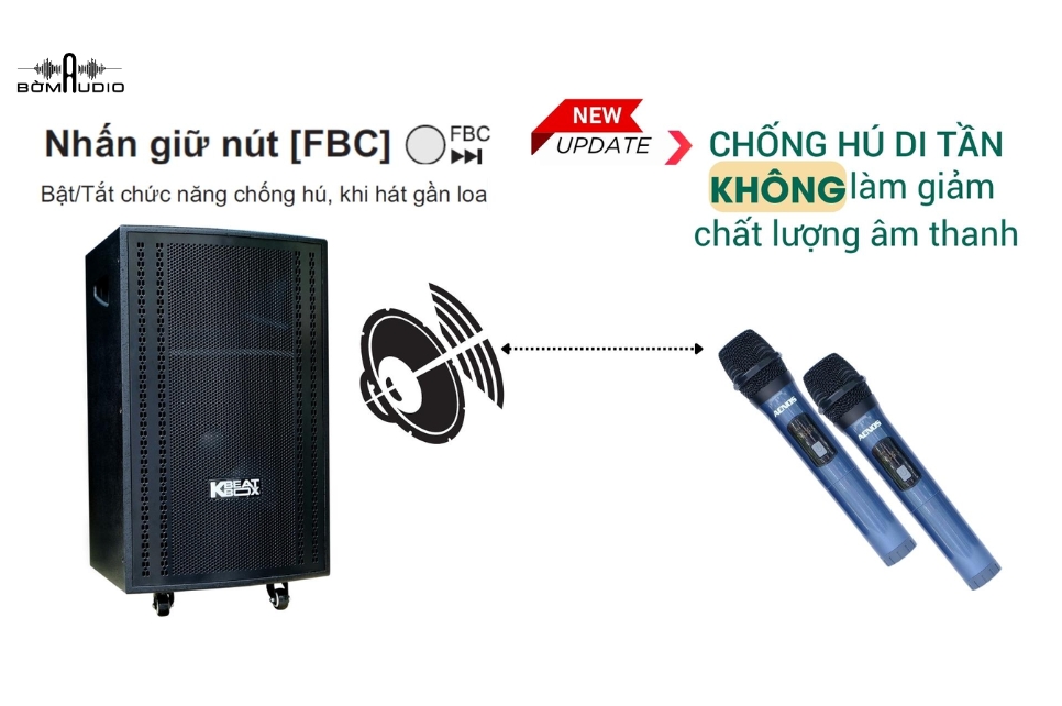Tính năng chống hú di tần