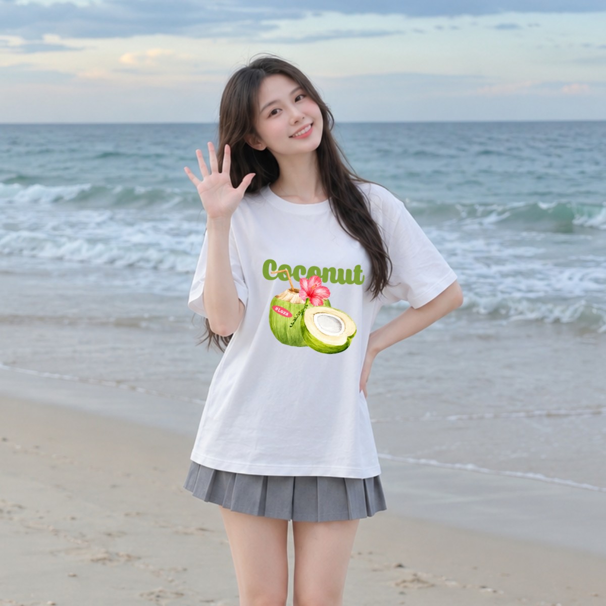 [Form Rộng] Áo phông in hình BST Biển - Loza G0193_thumbnail_5
