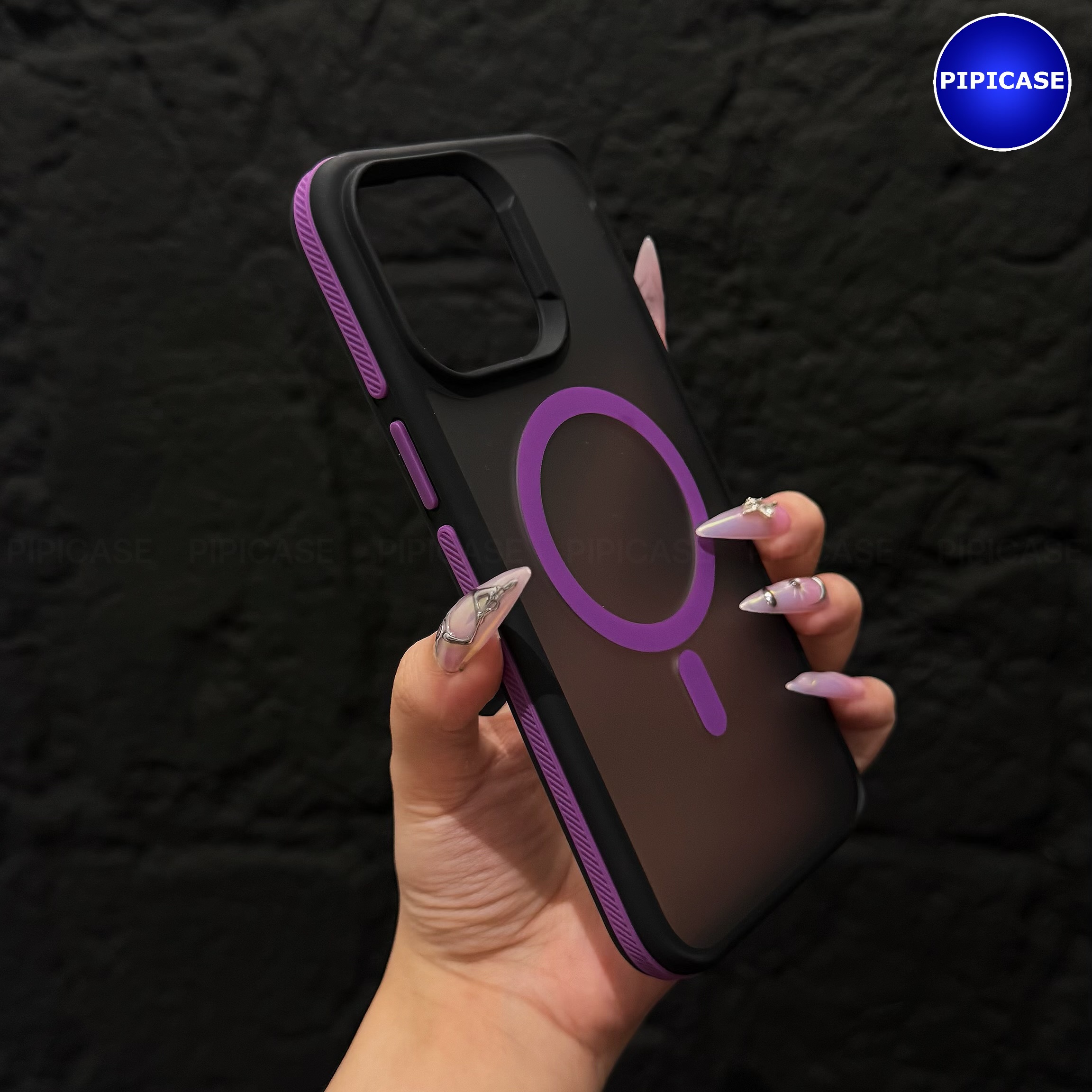 Ốp Lưng iPhone 15 Pro Max - Map - Tím_thumbnail_3