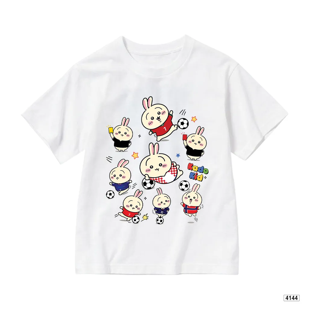 Áo thun form ôm dáng ngắn AED4144 Kado tay ngắn vải cotton thoáng mát cổ tròn in mix_thumbnail_7