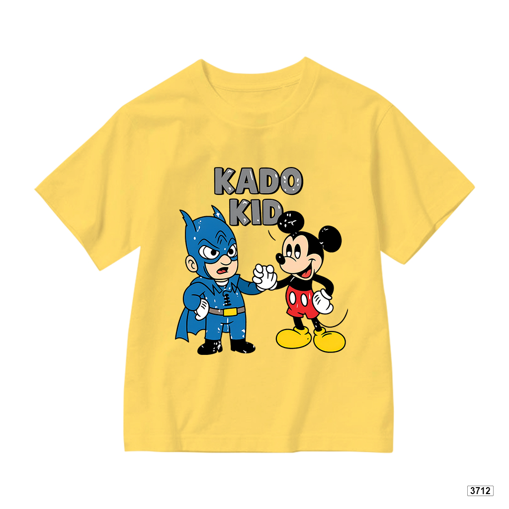 Áo thun bé trai bé gái nhân vật hoạt hình tuổi thơ Kado 3712_thumbnail_0