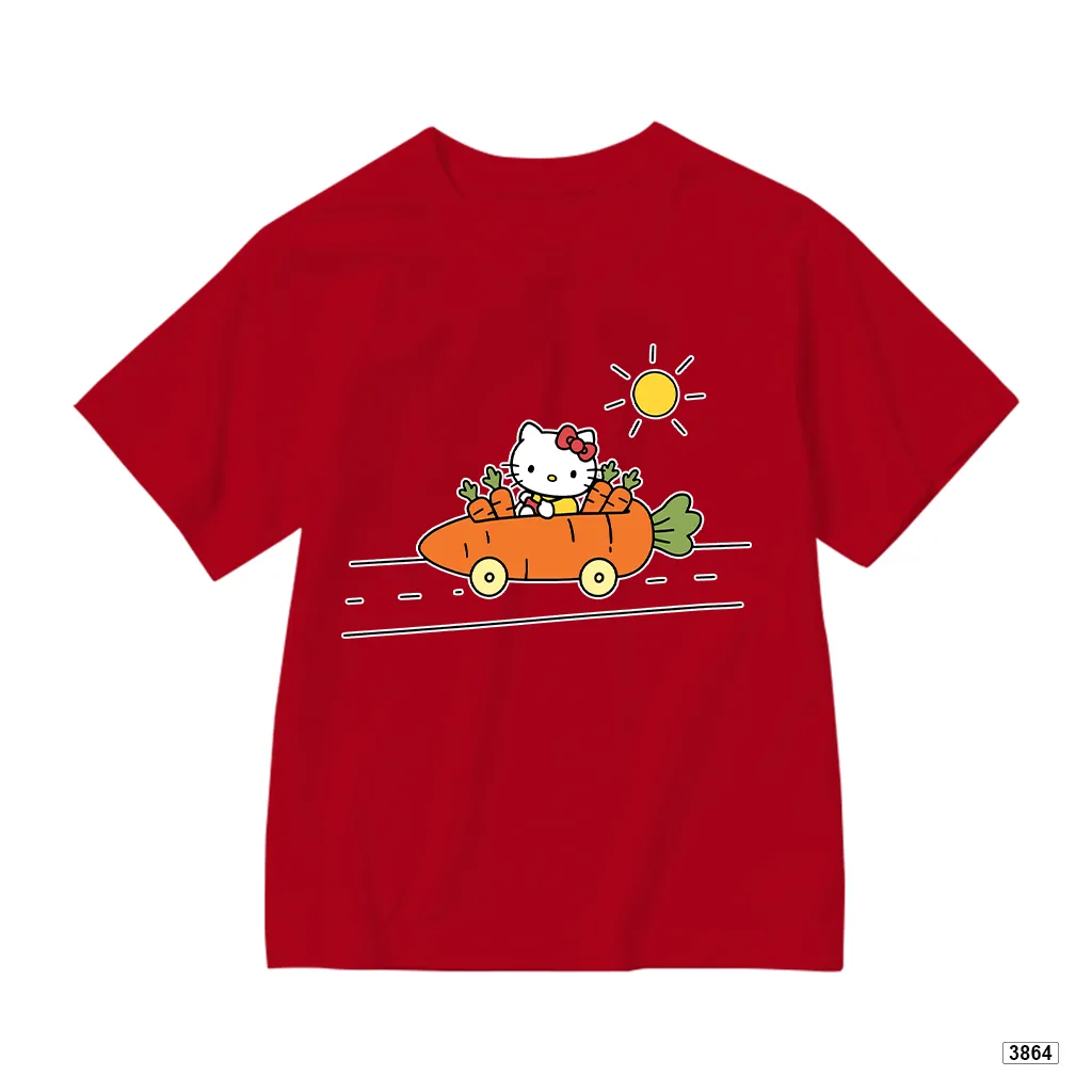 Áo thun bé gái form rộng Kittie Carrot Kado 3864_thumbnail_10
