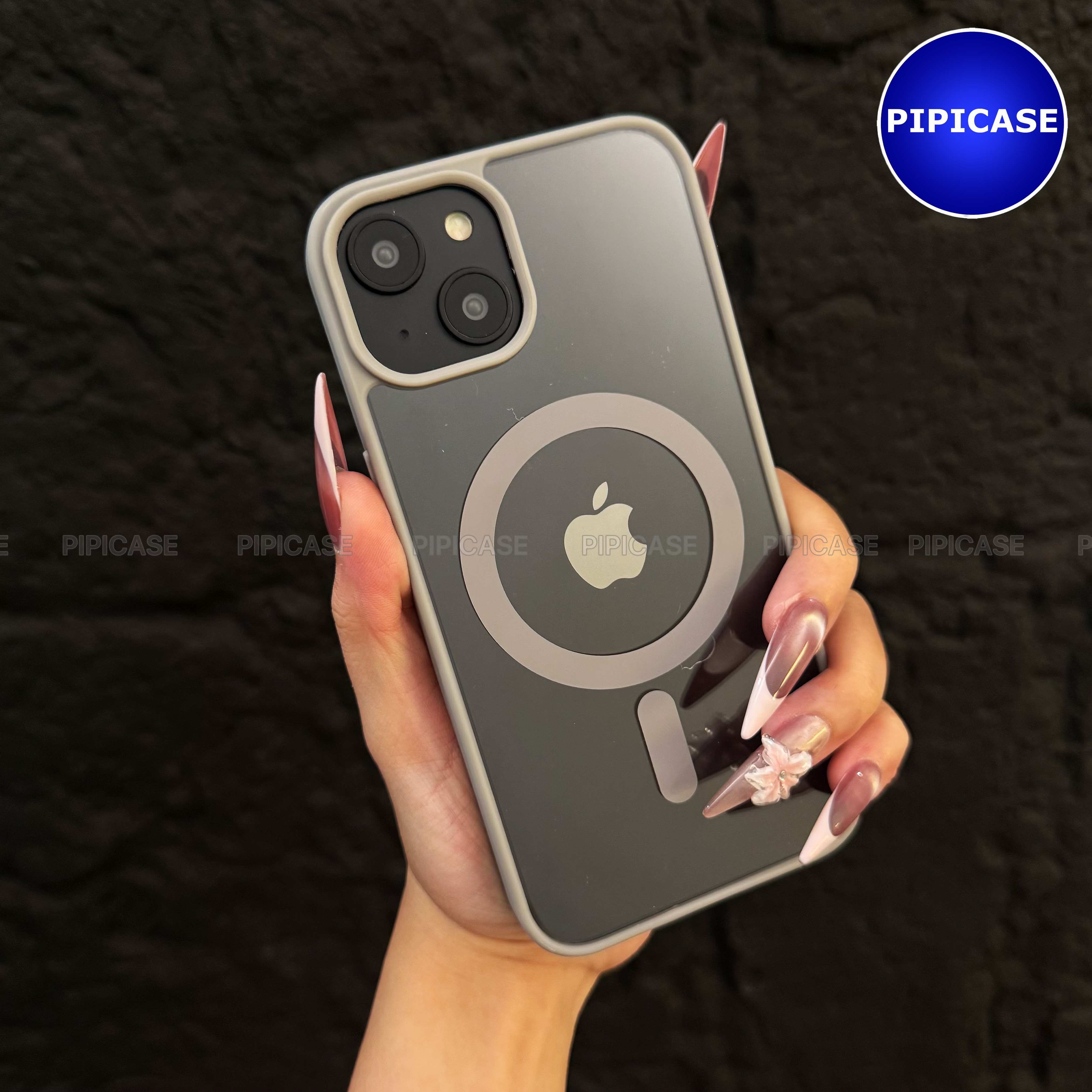 Ốp Lưng iPhone 15 - Chic - Xám_thumbnail_18