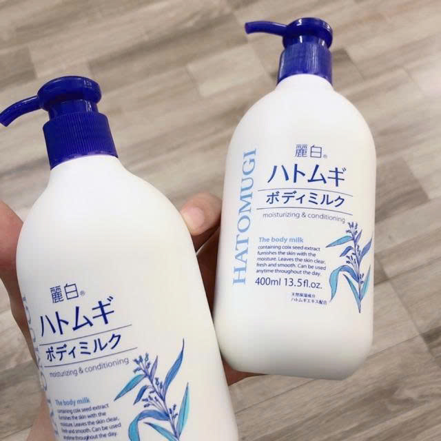 SỮA DƯỠNG THỂ LÀM TRẮNG DA HATOMUGI BODY MILK 400ML_thumbnail_7