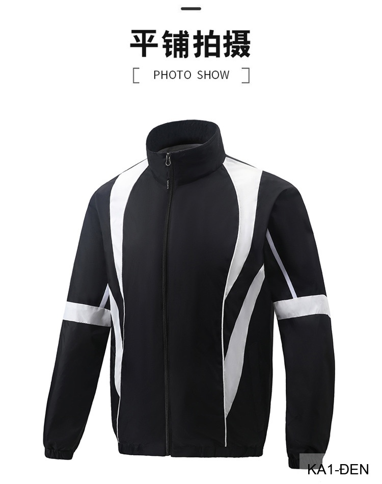 KA1 - Áo khoác nam thể thao phong cách Hàn Quốc, màu xanh đen, thiết kế năng động_thumbnail_10