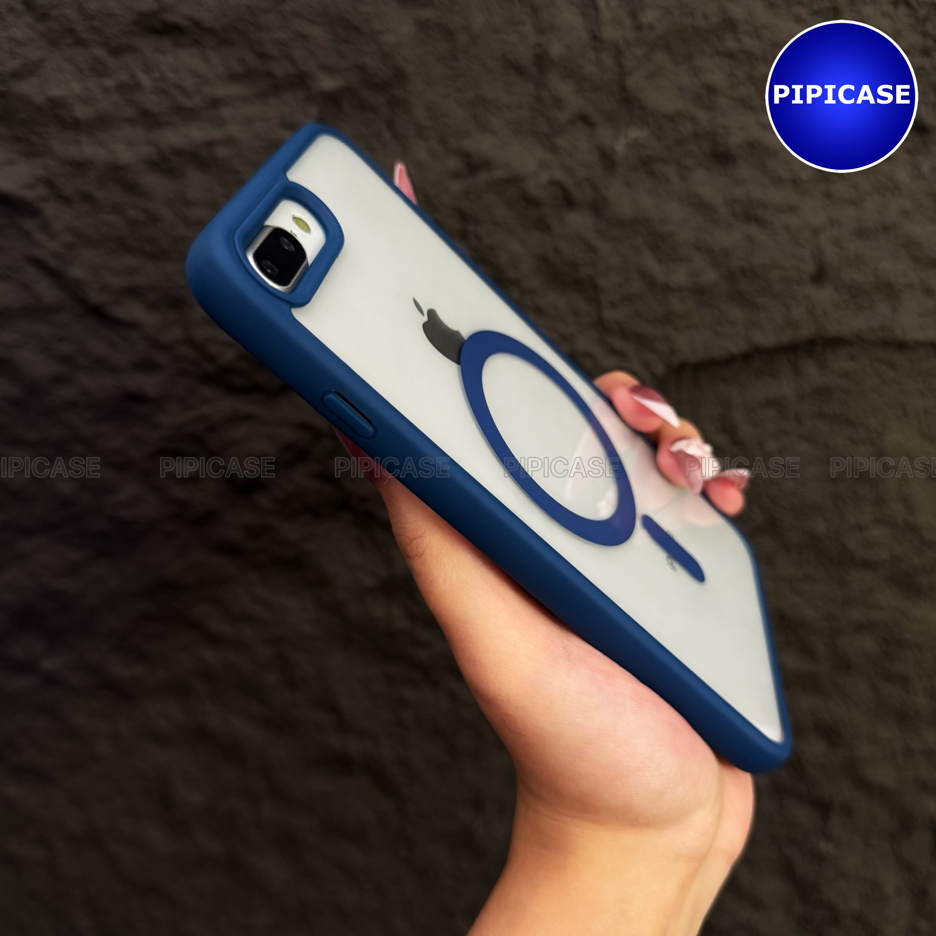 Ốp Lưng iPhone 7 Plus / 8 Plus - Chic - Xanh Dương_thumbnail_7