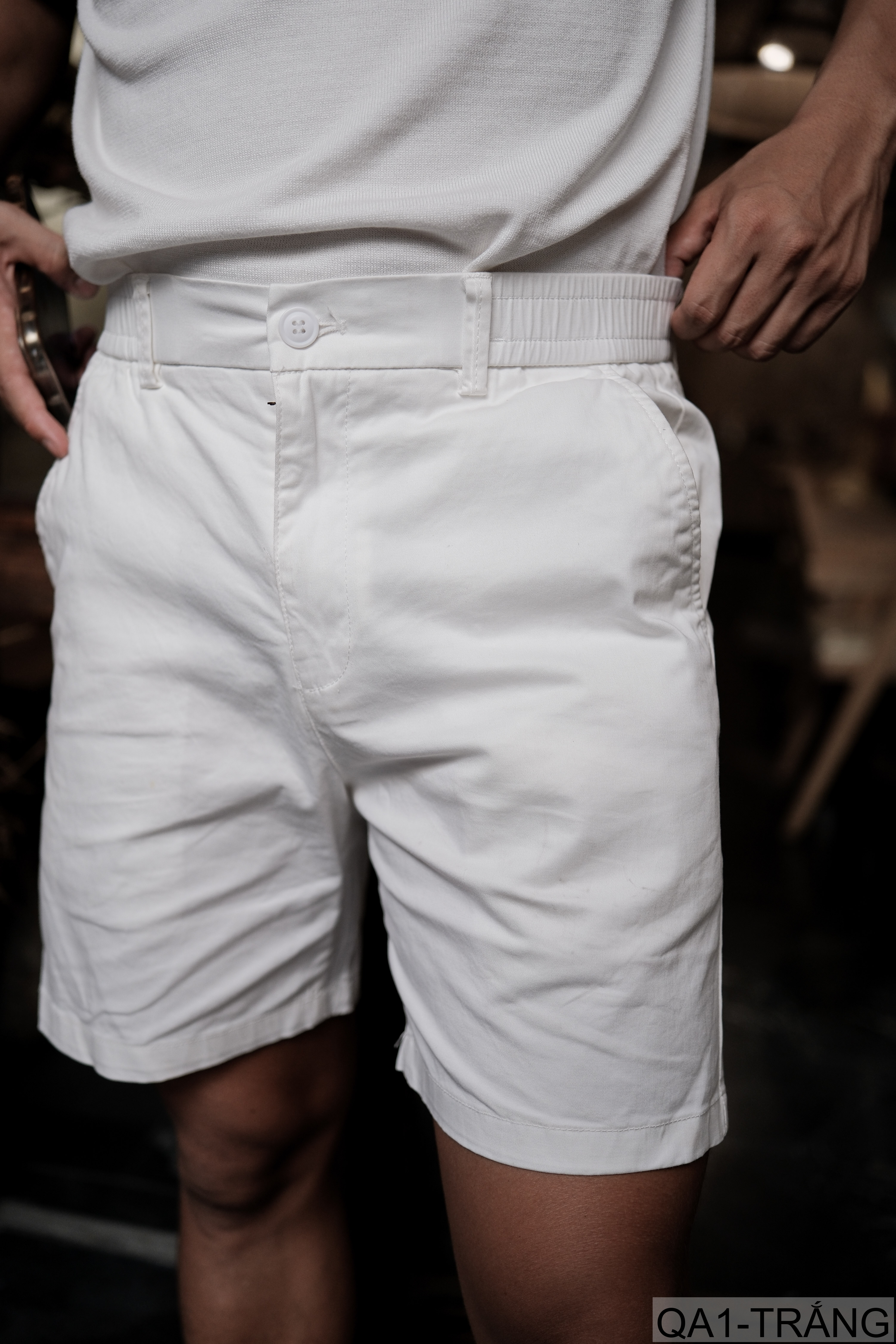 QA1 - Quần short nam ống rộng co giãn, chất cotton thoáng mát, phong cách Nhật Bản mùa hè_thumbnail_37