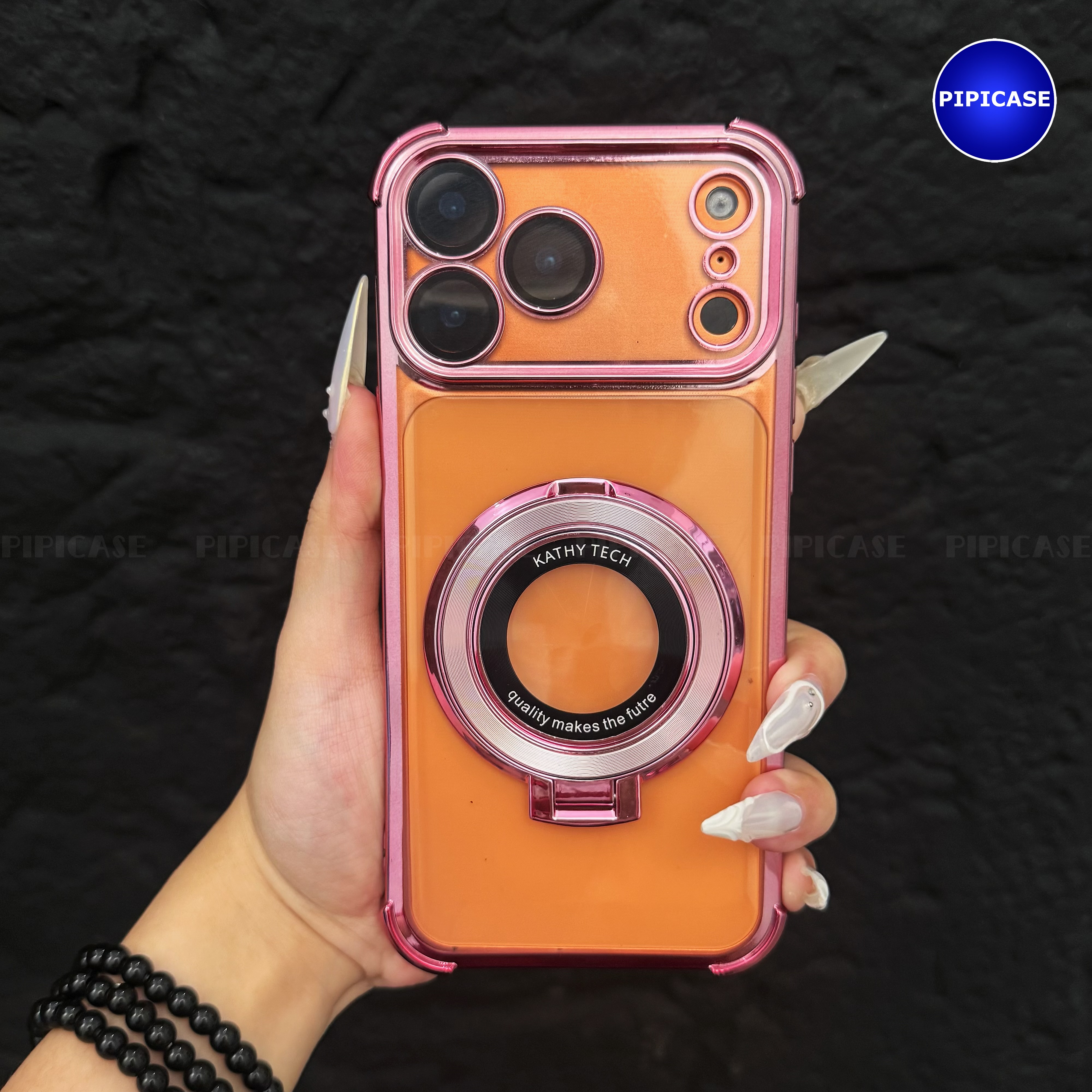 Ốp Lưng iPhone 17 Pro - Ven - Hồng_thumbnail_18