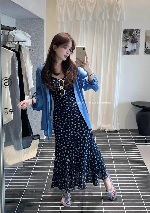 Lucas - Set vá 2 thun 2 dây dáng maxi + áo sơ mi cổ đức dáng suông_thumbnail_1