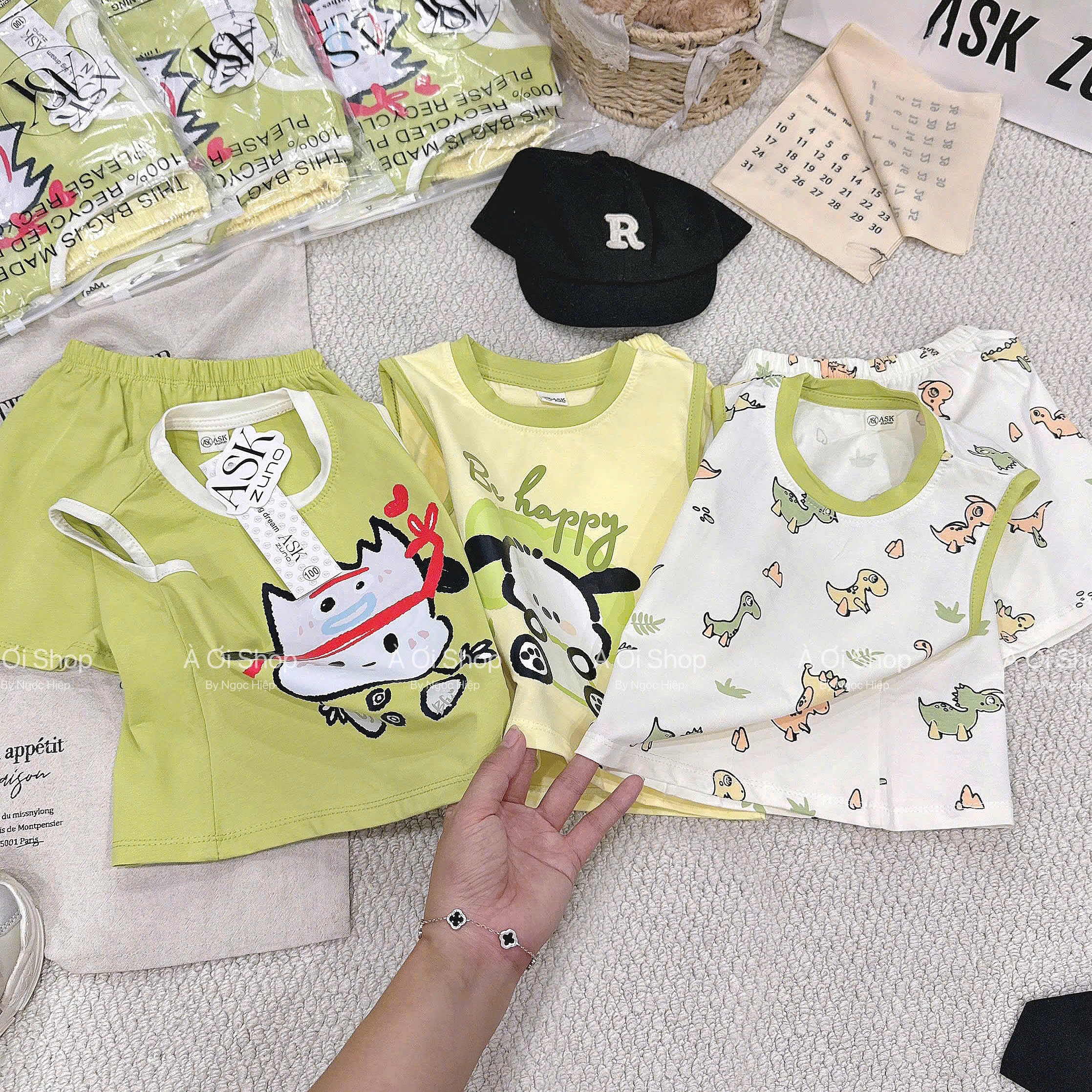 B23 SET 3 BỘ BA LỖ VƯƠNG MIỆN TIM ĐỎ  - A100.363