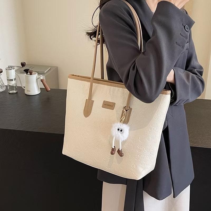 [Tặng Charm] Túi Xách Nữ Tote Cunbag Nổi Hoa Văn Phong Cách Hàn Quốc  CUN848_thumbnail_1