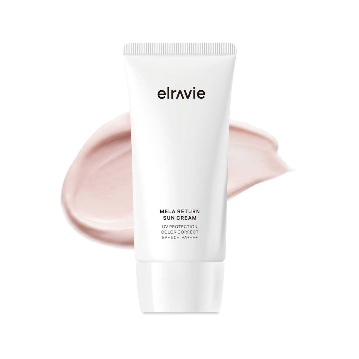 Kem Chống Nắng Dưỡng Ẩm Phục Hồi Cải Thiện Nếp Nhăn Không Kích Ứng Elravie Mela Return SunCream 50ml