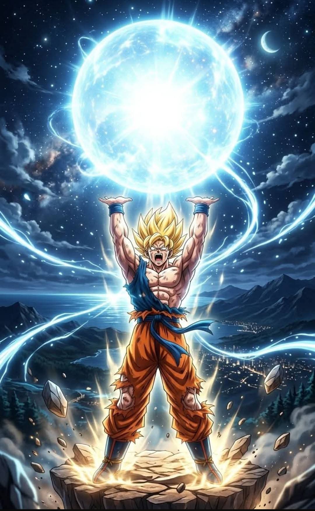 Goku Spirit Bomb Saiyan Ascension — ANM-DBZ-942