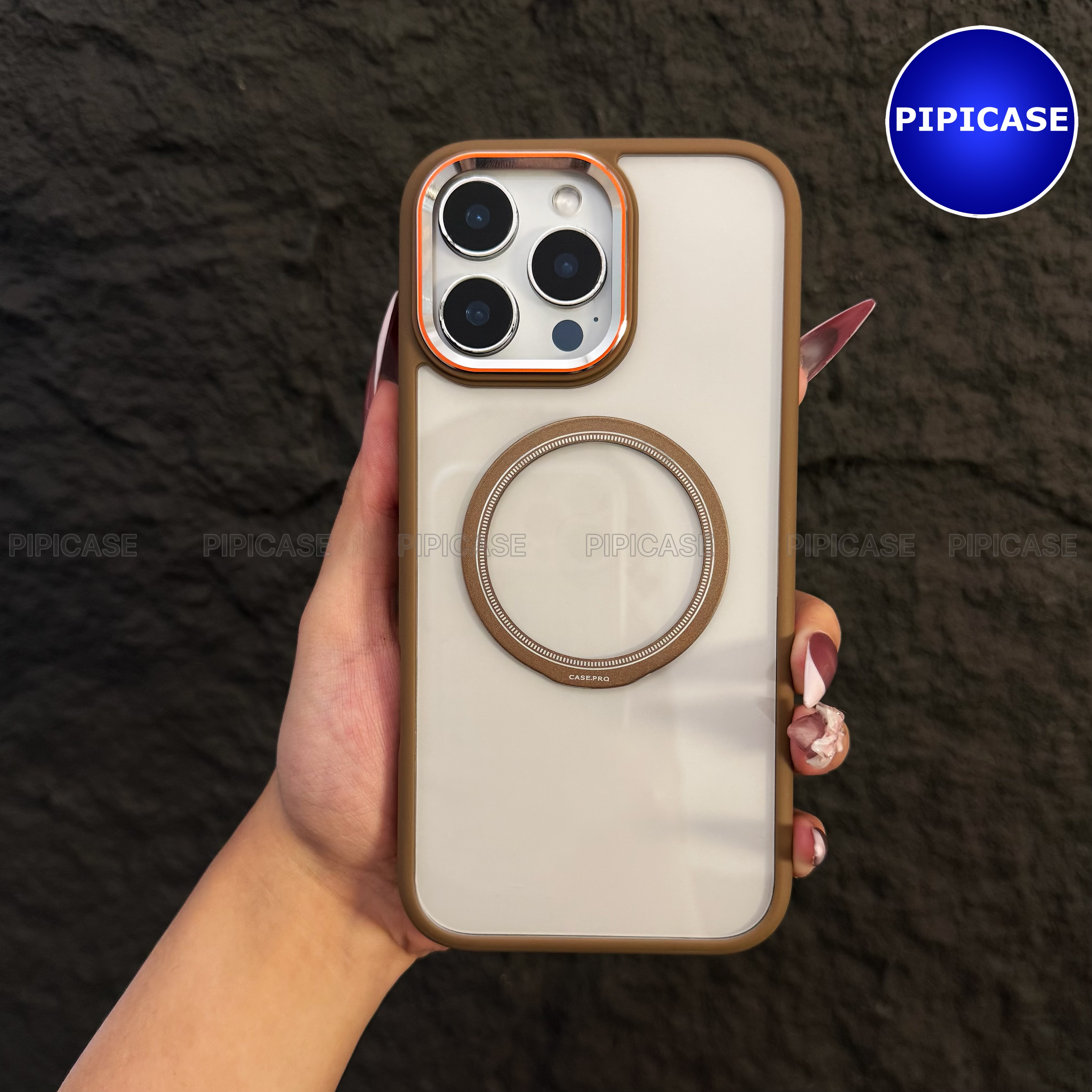 Ốp Lưng iPhone 16 Pro Max - Wigu - Nâu_thumbnail_16