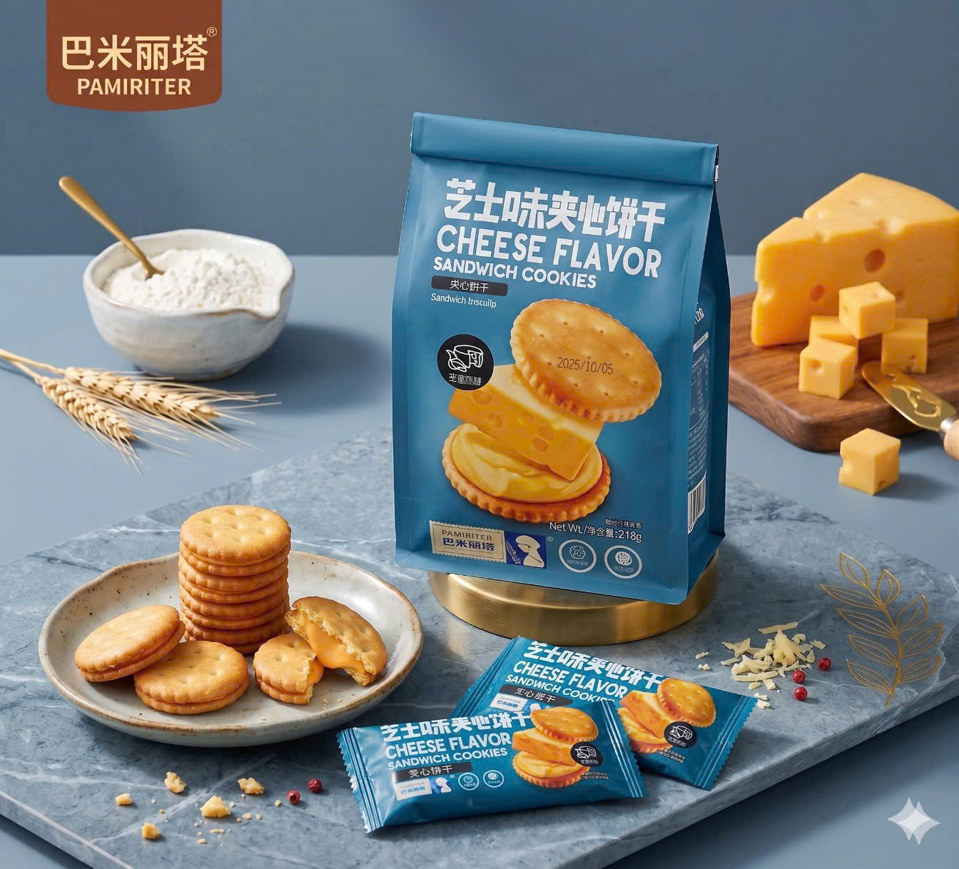 SET 2 GÓI BÁNH QUY PAMIRITER