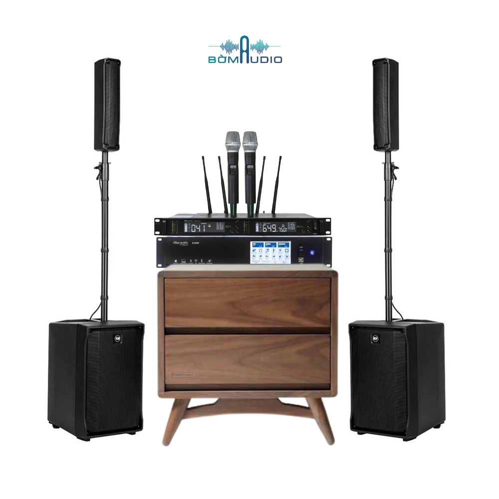 Combo Vang Số DBACOUSTIC S900 + Micro DBACOUSTIC 750PLUS + Loa RCF EVOX J8 - B101_thumbnail_1