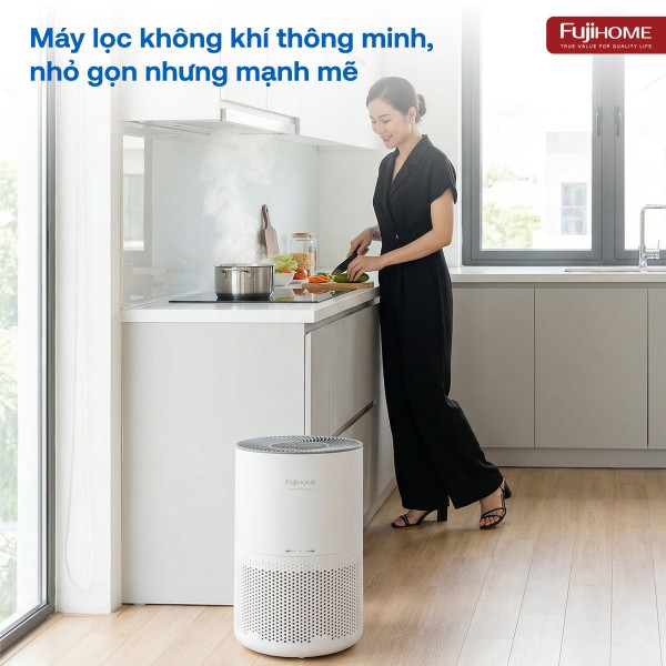 Máy lọc không khí thông minh Fujihome AP5Compact có kết nối điều khiển quả Wifi_thumbnail_12