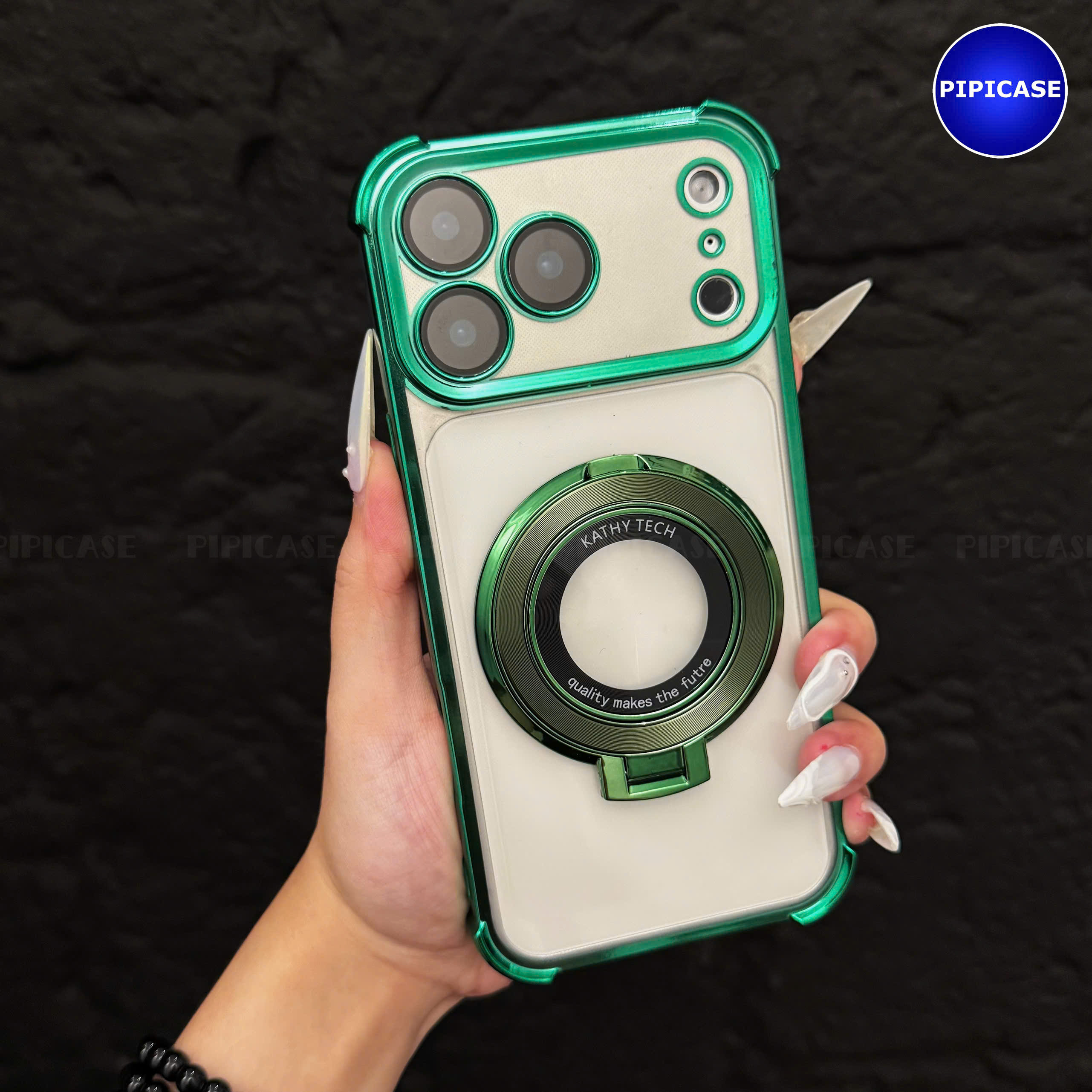 Ốp Lưng iPhone 17 Pro - Ven - Xanh Lá_thumbnail_10