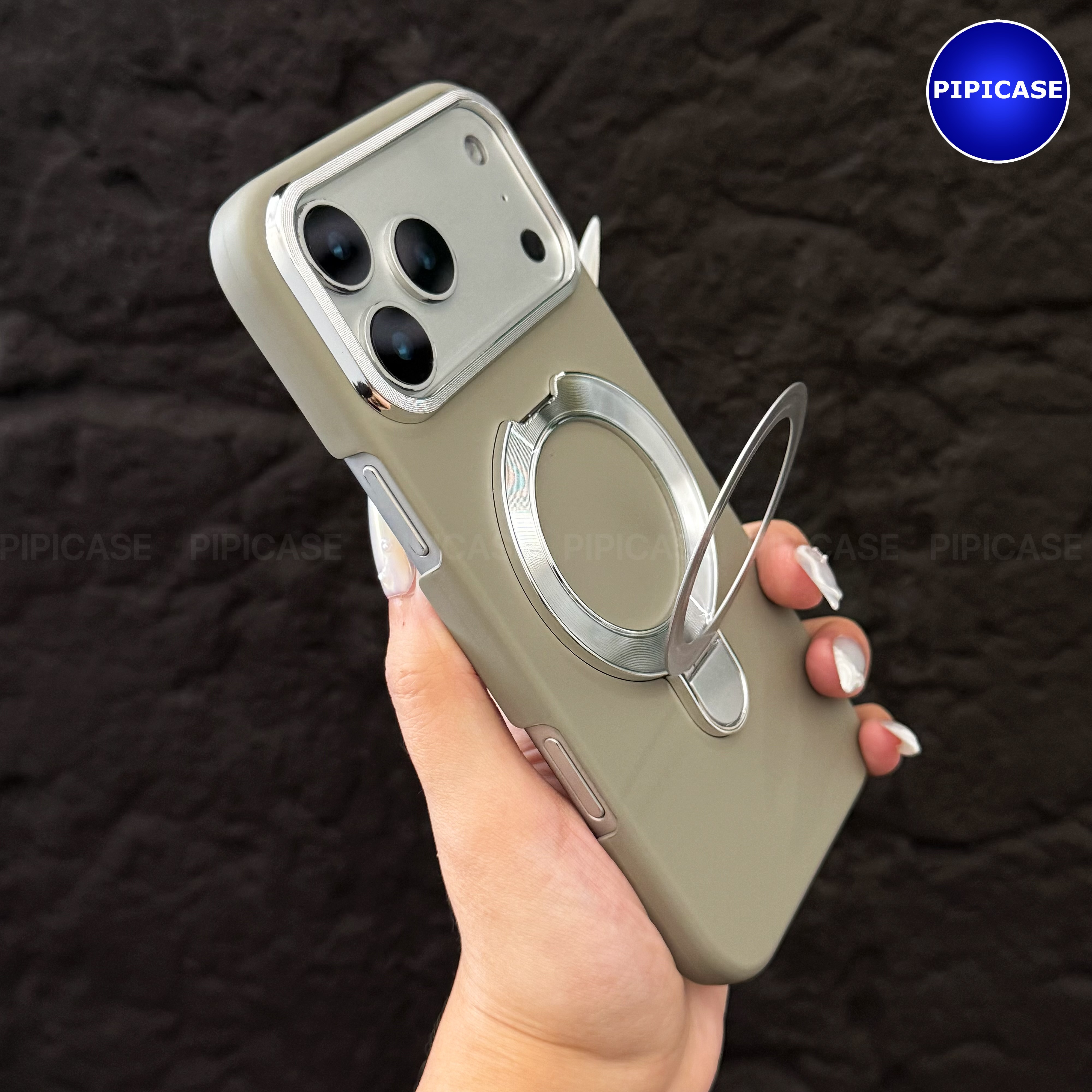 Ốp Lưng iPhone 17 Pro Max - Titan Force - Xám_thumbnail_15