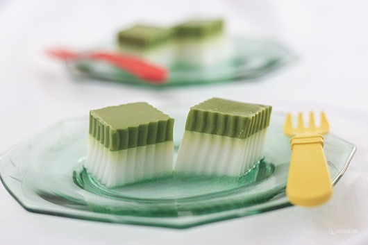 Lớp Thạch Matcha Cốt Dừa
