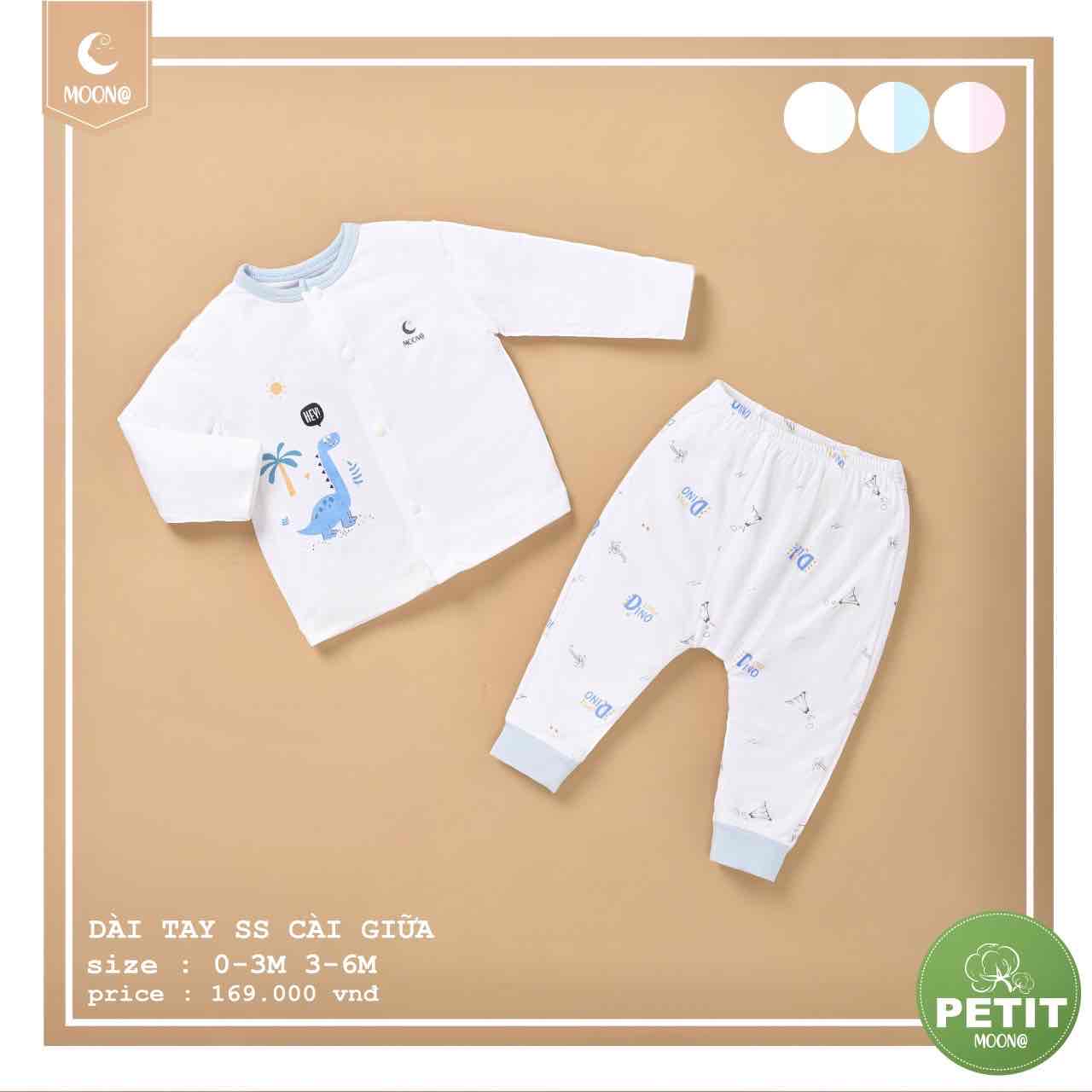 Bộ dài tay cài giữa Moon 2022