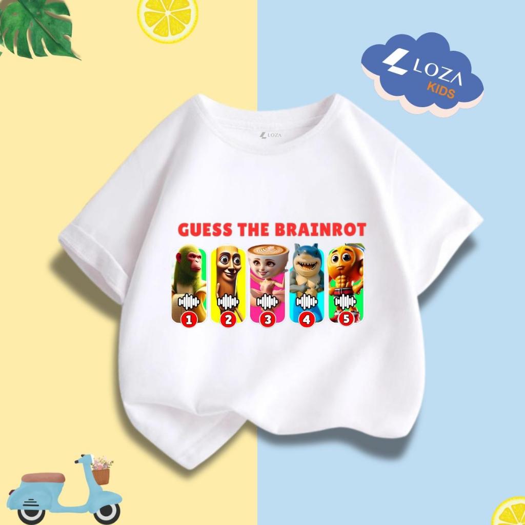 [XẢ KHO SIZE 160] Áo phông cho bé trai chất liệu thun cotton mềm mát từ 35-40kg - Loza Kids XA00011_thumbnail_25
