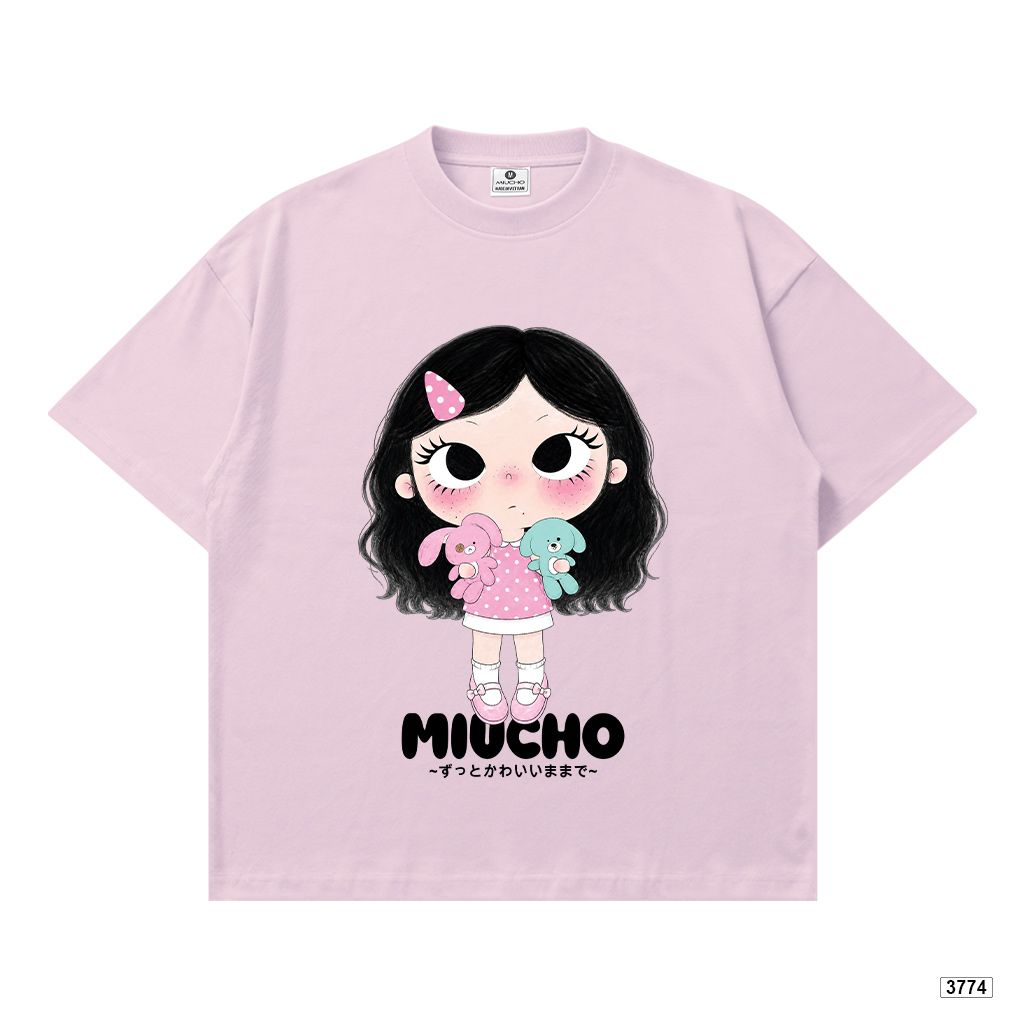 Áo thun boxy Cute Doll Chibi hot trend phong cách Hàn Quốc Miucho 3774_thumbnail_17