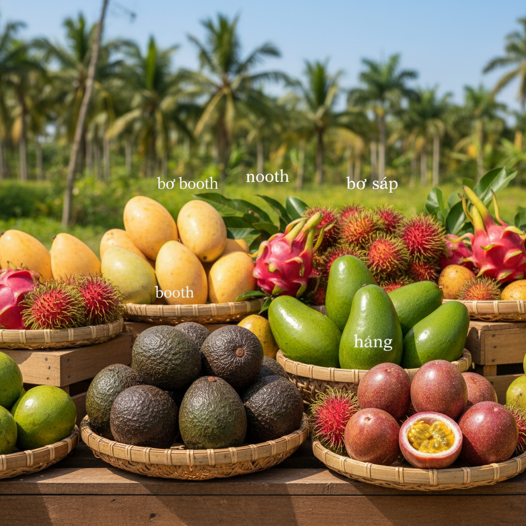 Bơ Booth và Bơ Sáp: So Sánh Chi Tiết, Mẹo Chọn Mua và Phân Tích Dinh Dưỡng [Chuẩn VietGAP]