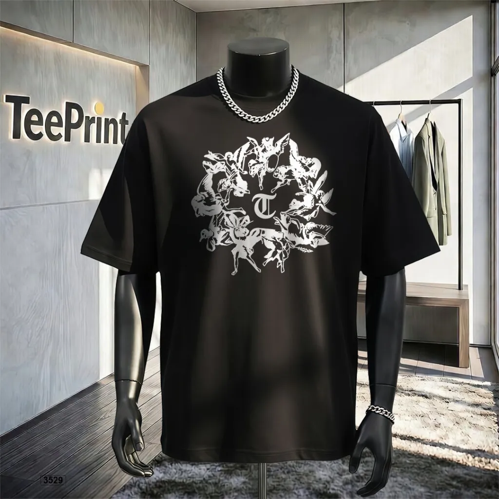 Áo thun nam form oversize retro TeePrint 3529