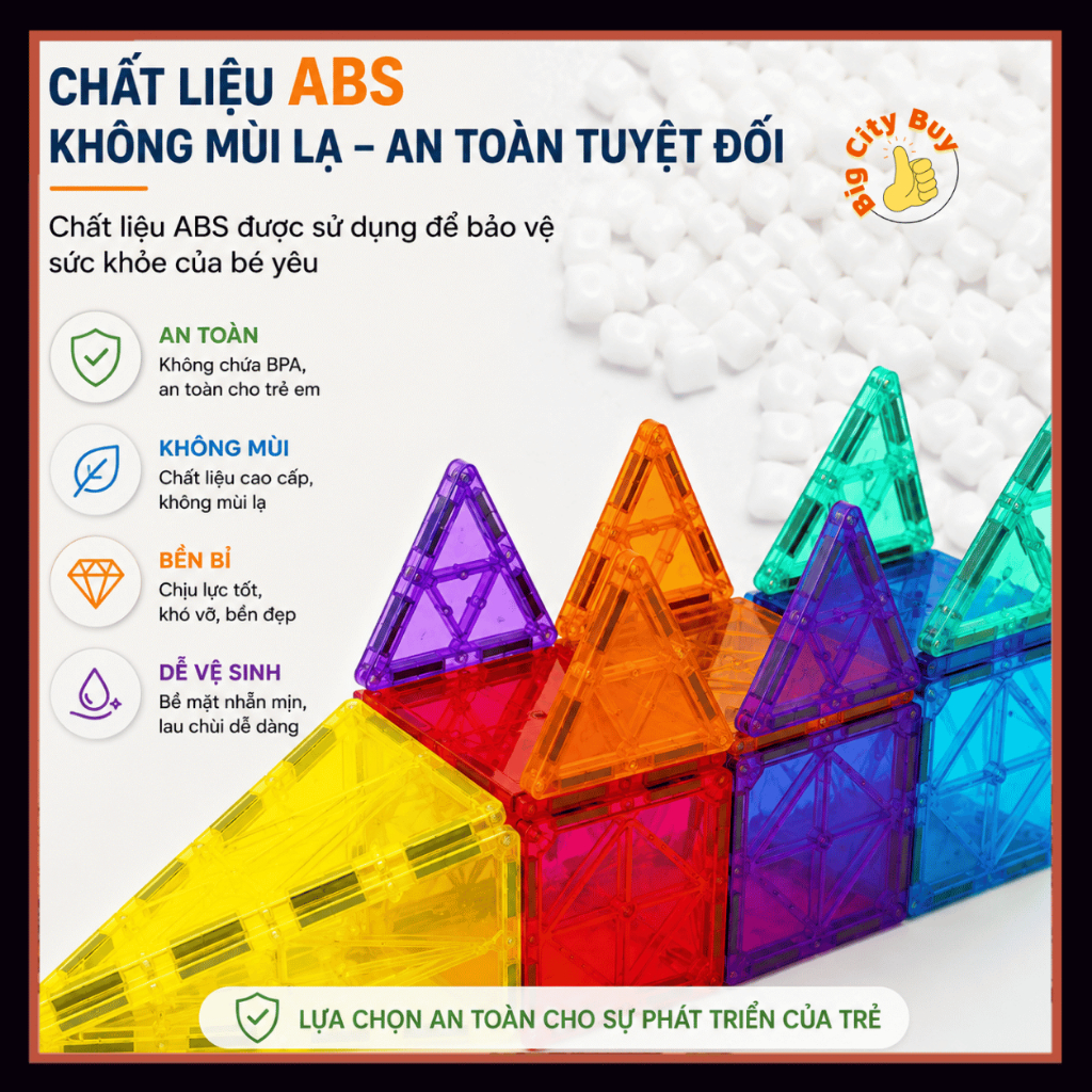 Bộ Ghép Hình Nam Châm Magnetic Lấp Lánh 36 Chi Tiết Xếp Hình Lắp Ráp Phát Triển Tư Duy Cho Bé BigcityBuy 344BGH_thumbnail_2