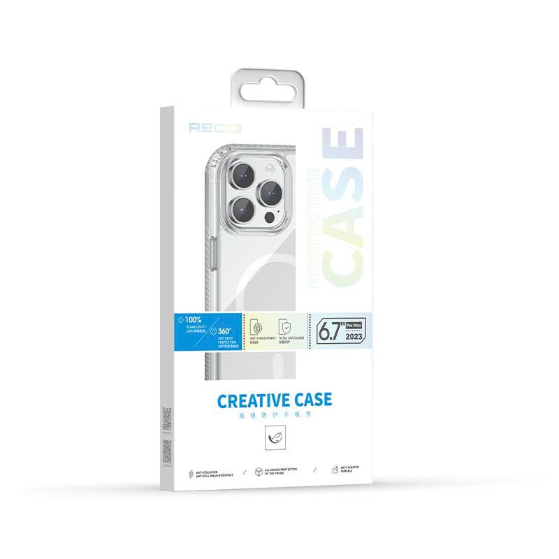 Ốp lưng Iphone 15 Pro Recci Trong suốt - RPC-A159-TRANS