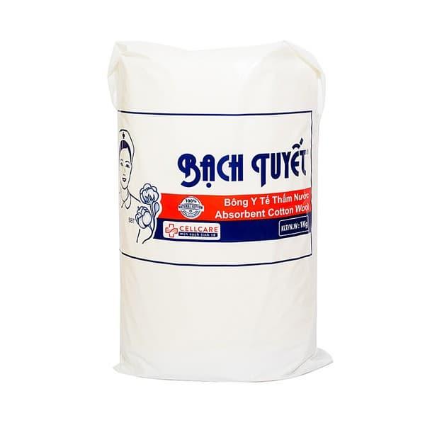 Bông gòn bạċh Tuyết chưa cắt, đã cắt miếng (size 7x7 cm) dùng trong spa và thẩm mỹ viện Cosmetic Mascara