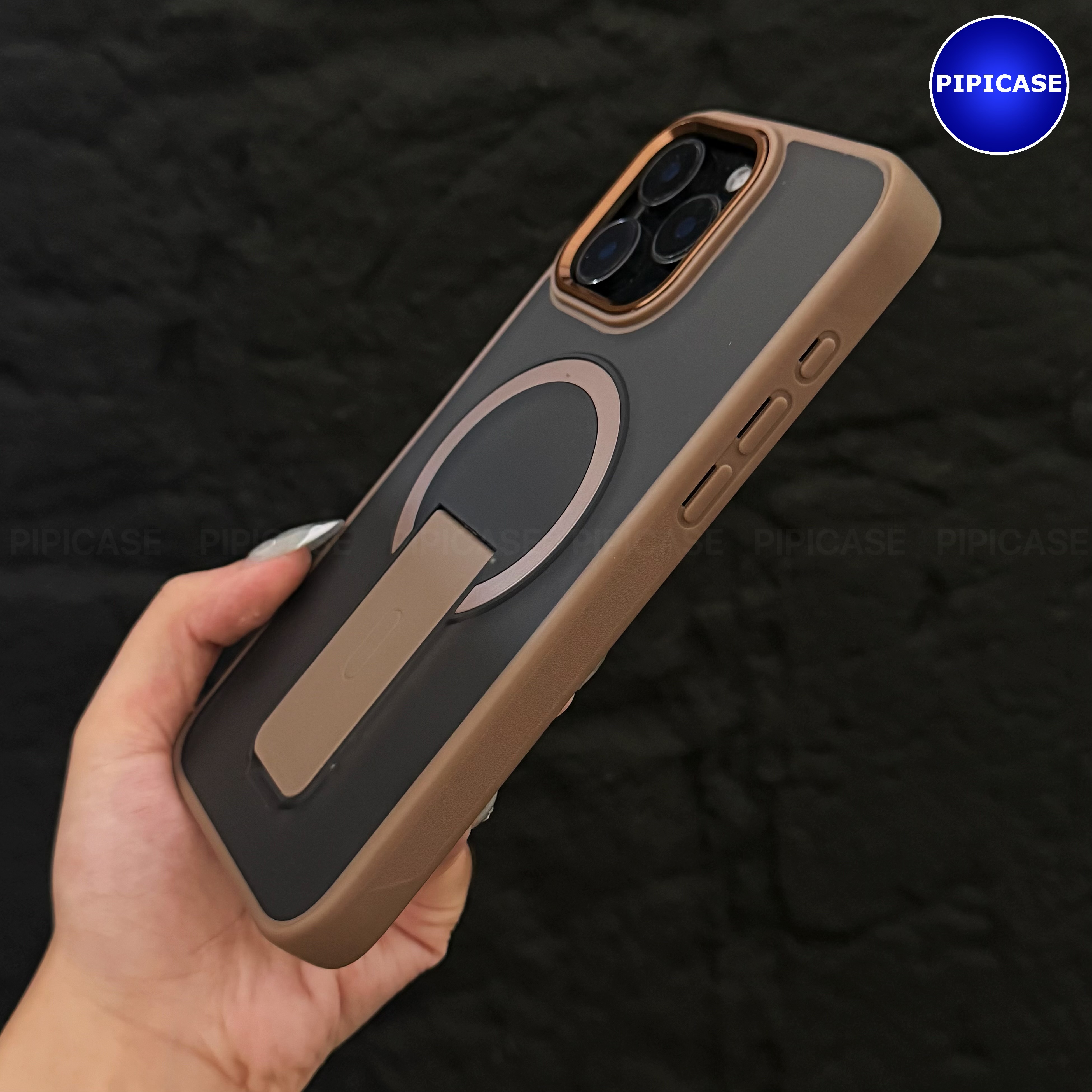 Ốp Lưng iPhone 16 Pro Max - Quin - Nâu_thumbnail_23