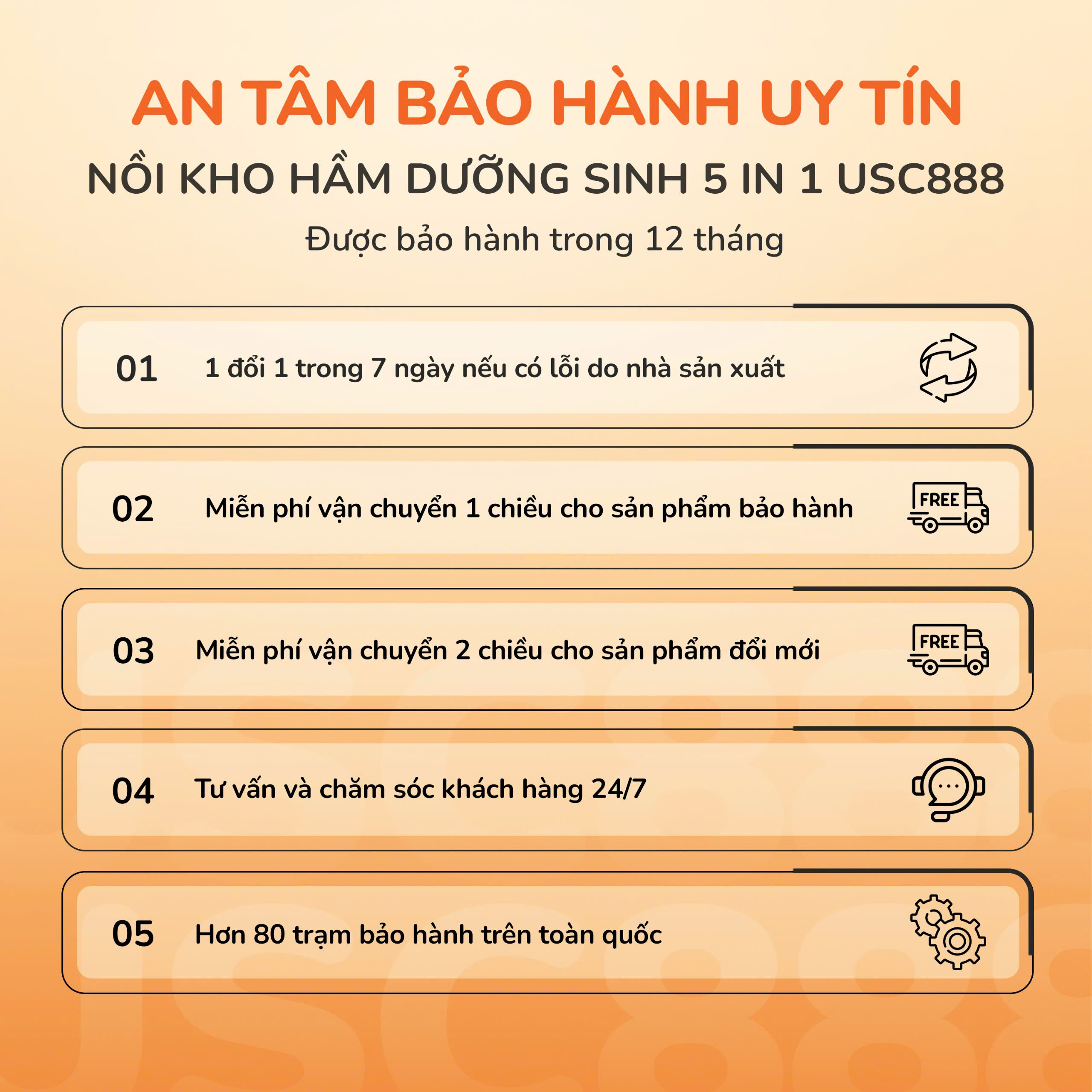 Nồi kho hầm dưỡng sinh 5 in 1 UNIE USC888, nắp sứ kép cao cấp – giữ nhiệt, khóa ẩm bằng vi áp suất_thumbnail_6