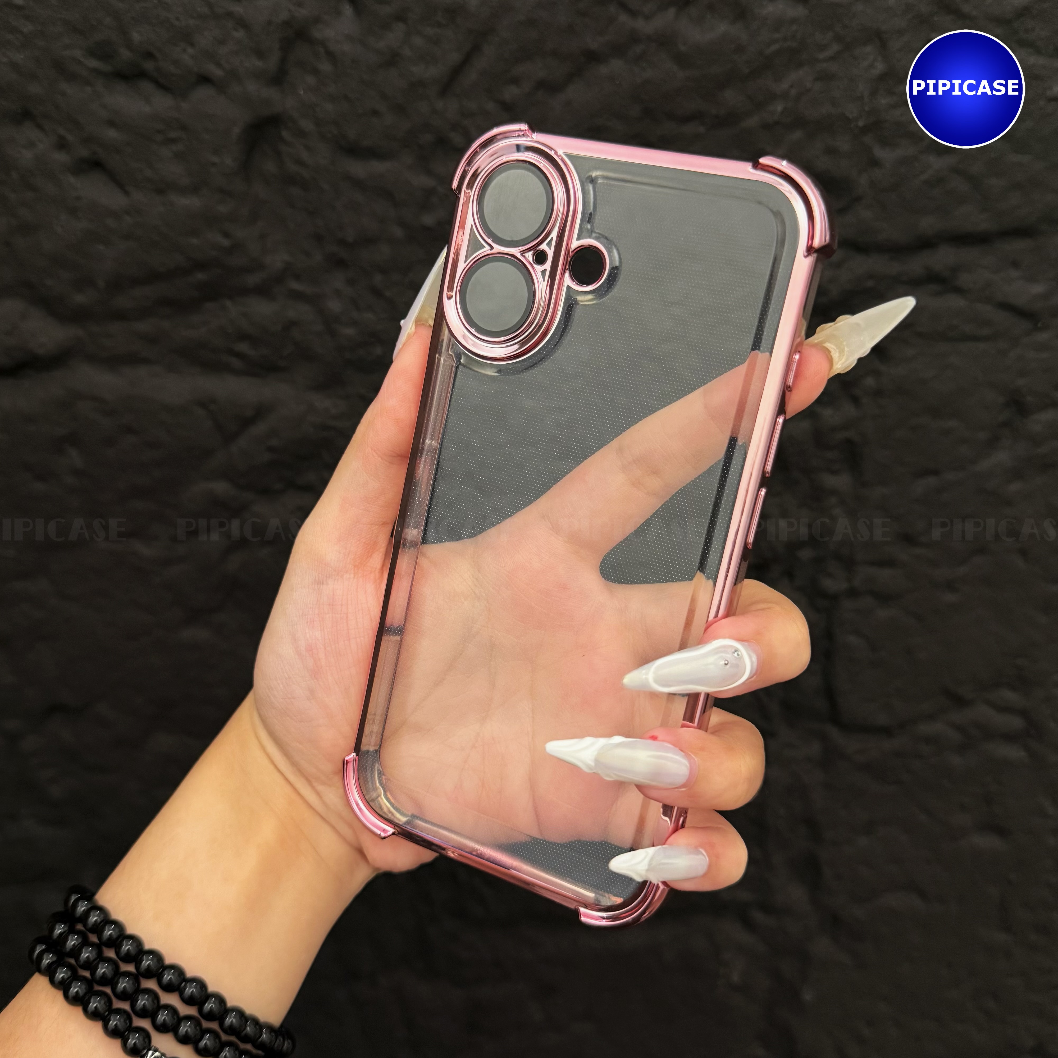 Ốp Lưng iPhone 16 - Gu - Hồng