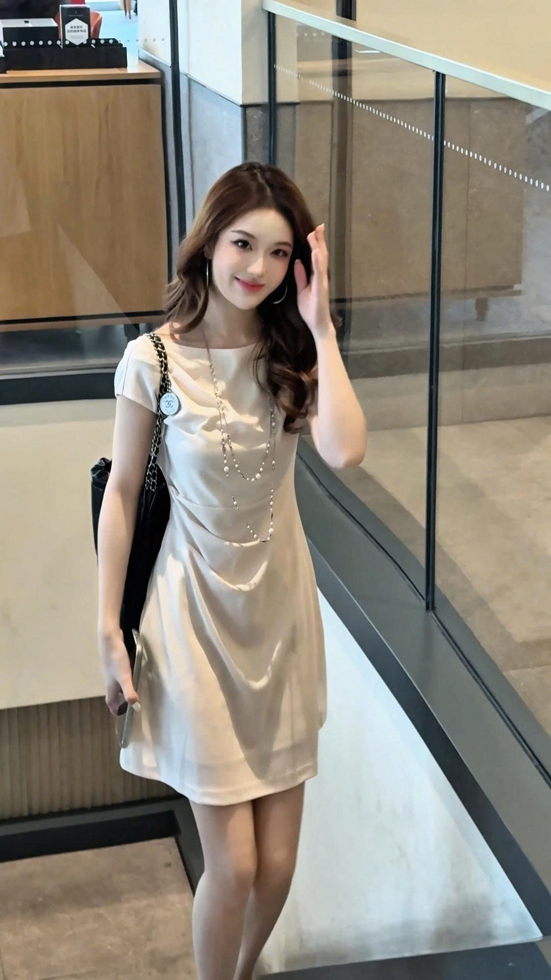 VD009 - ĐẦM LIỀN THIẾT KẾ TỐI GIẢN