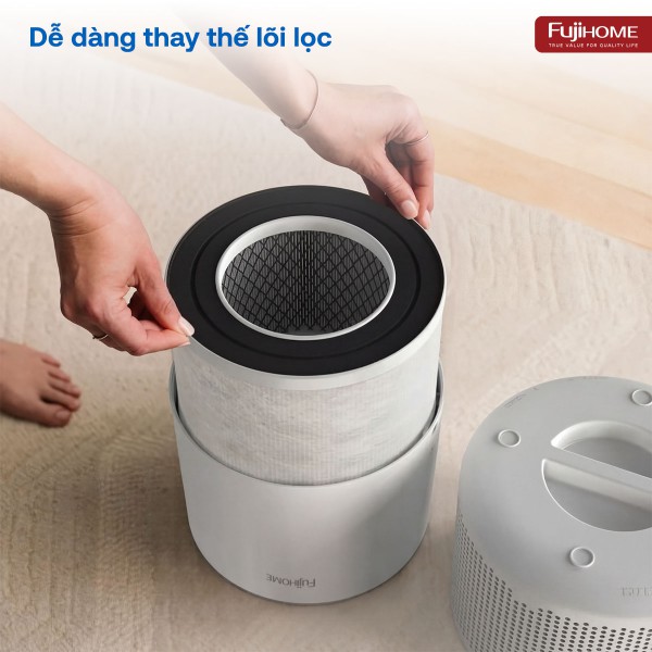 Máy lọc không khí thông minh Fujihome AP5Compact có kết nối điều khiển quả Wifi_thumbnail_9