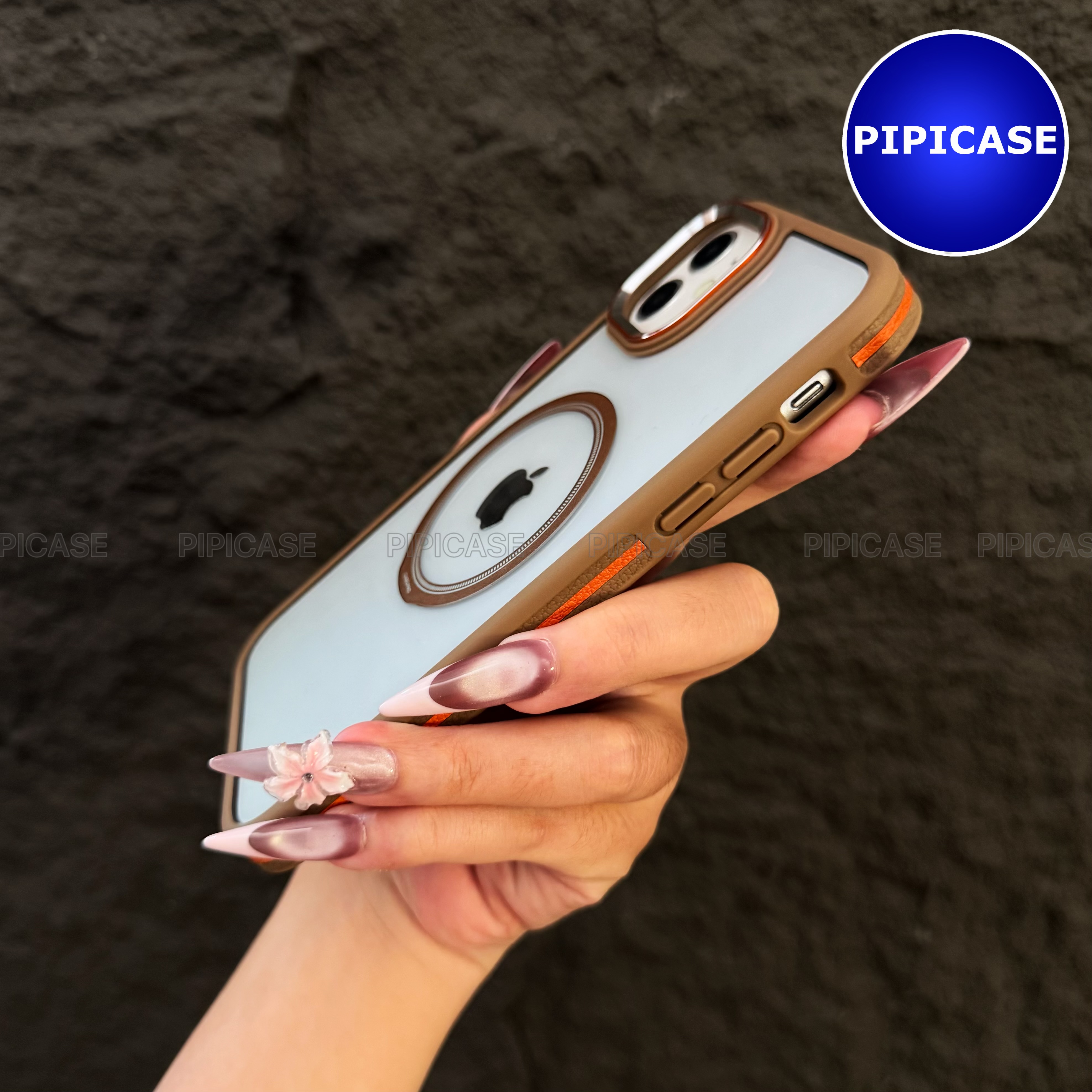 Ốp Lưng iPhone 12 - Wigu - Nâu_thumbnail_7