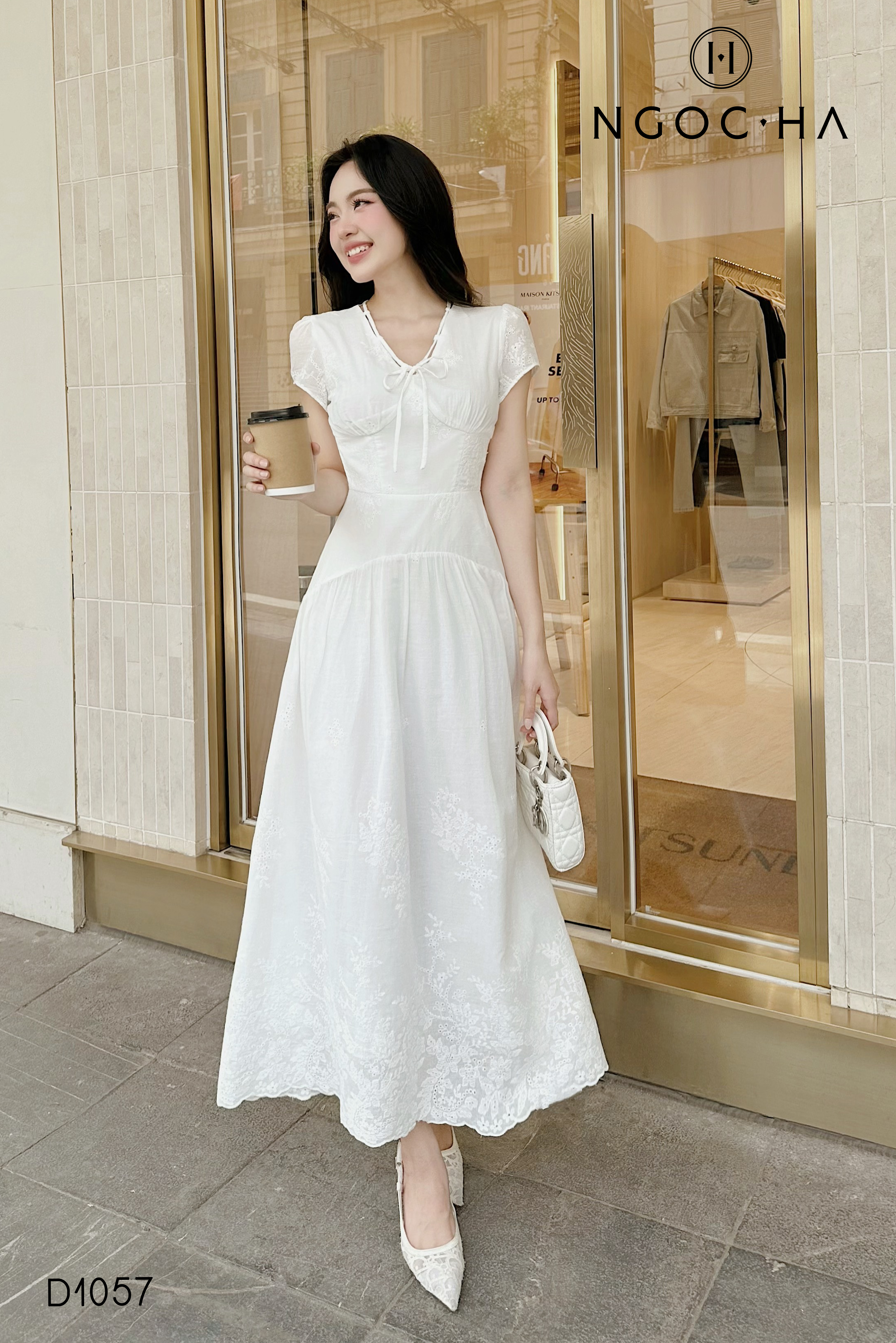Venus Dress_ Đầm Thô Thêu Màu Trắng D1057_thumbnail_3