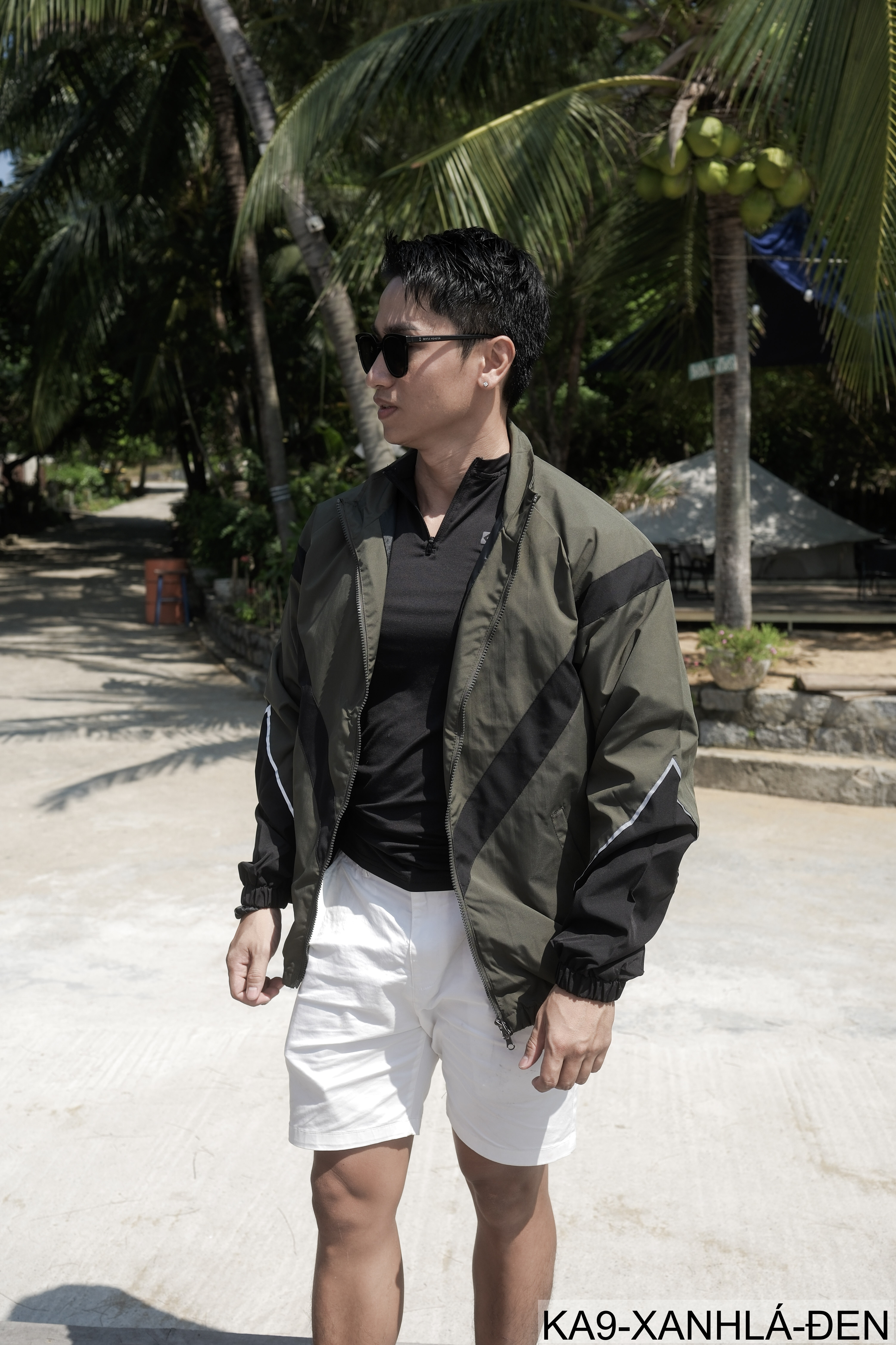 KA9 - Áo khoác nam thể thao phối màu phản quang cổ đứng phong cách streetwear mùa xuân thu_thumbnail_29