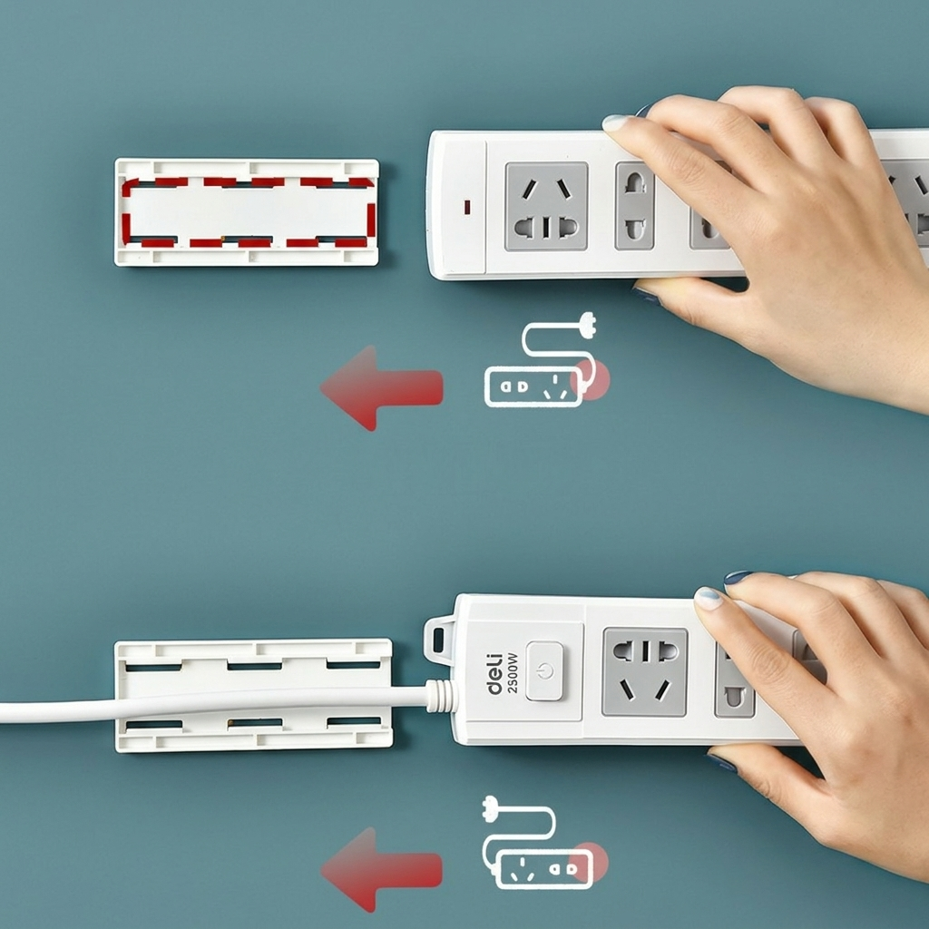 Giá Đỡ Ổ Điện Gắn Tường