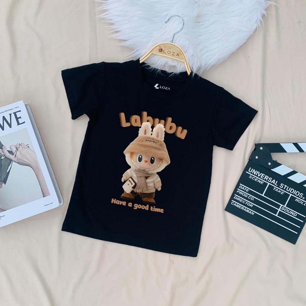 [XẢ KHO SIZE 150] Áo phông cho bé trai bé gái nhiều mẫu chất liệu thun cotton mềm mát size từ 30-35kg - Loza Kids XA007_thumbnail_8