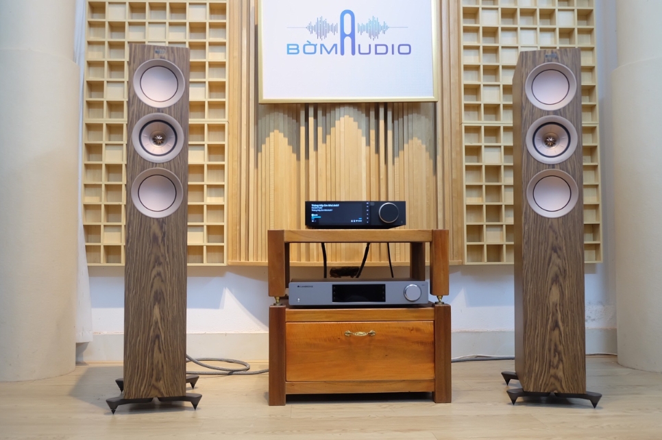 Combo Amply CAMBRIDGE EVO 75  + Loa Hi-end KEF R5 META - B299