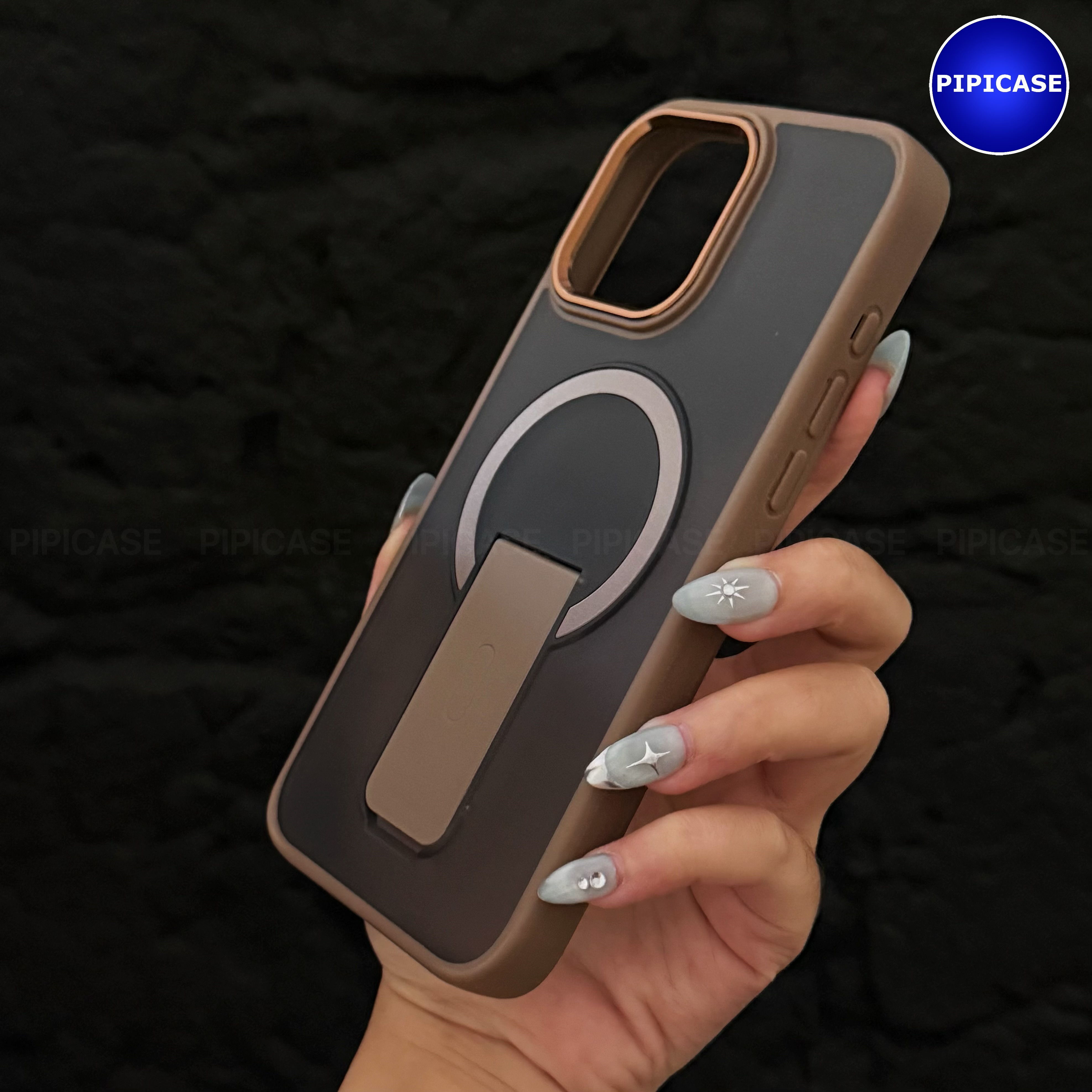 Ốp Lưng iPhone 16 Pro Max - Quin - Nâu_thumbnail_14