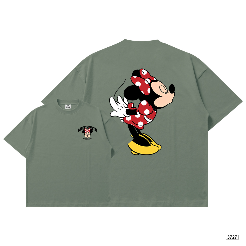Áo thun boxy couple Chuột Miickey và Minniie Miucho 3727_thumbnail_12