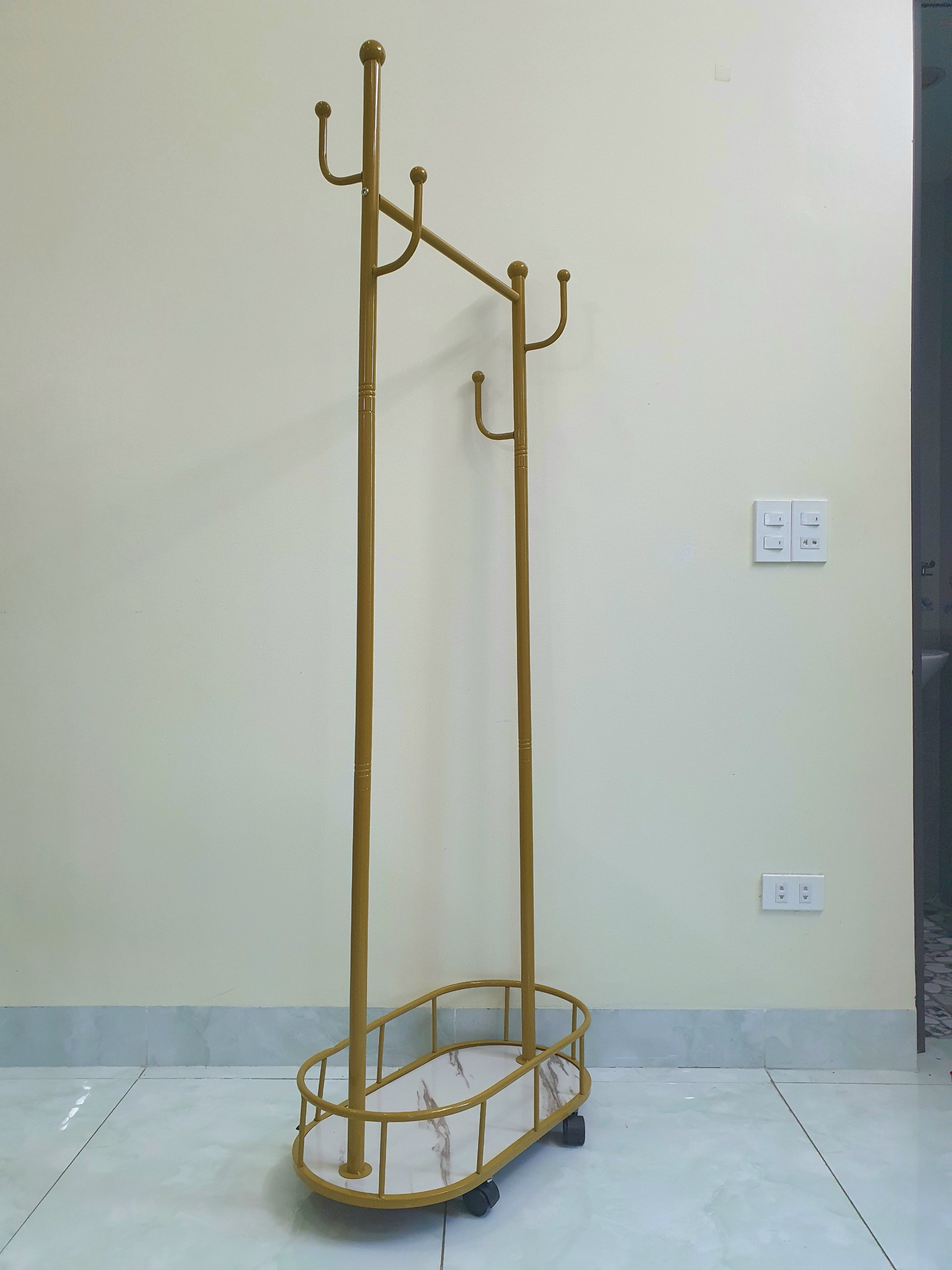 Giá Treo Quần Áo Thông Minh Có Bánh Xe Xoay 360 Độ_thumbnail_3